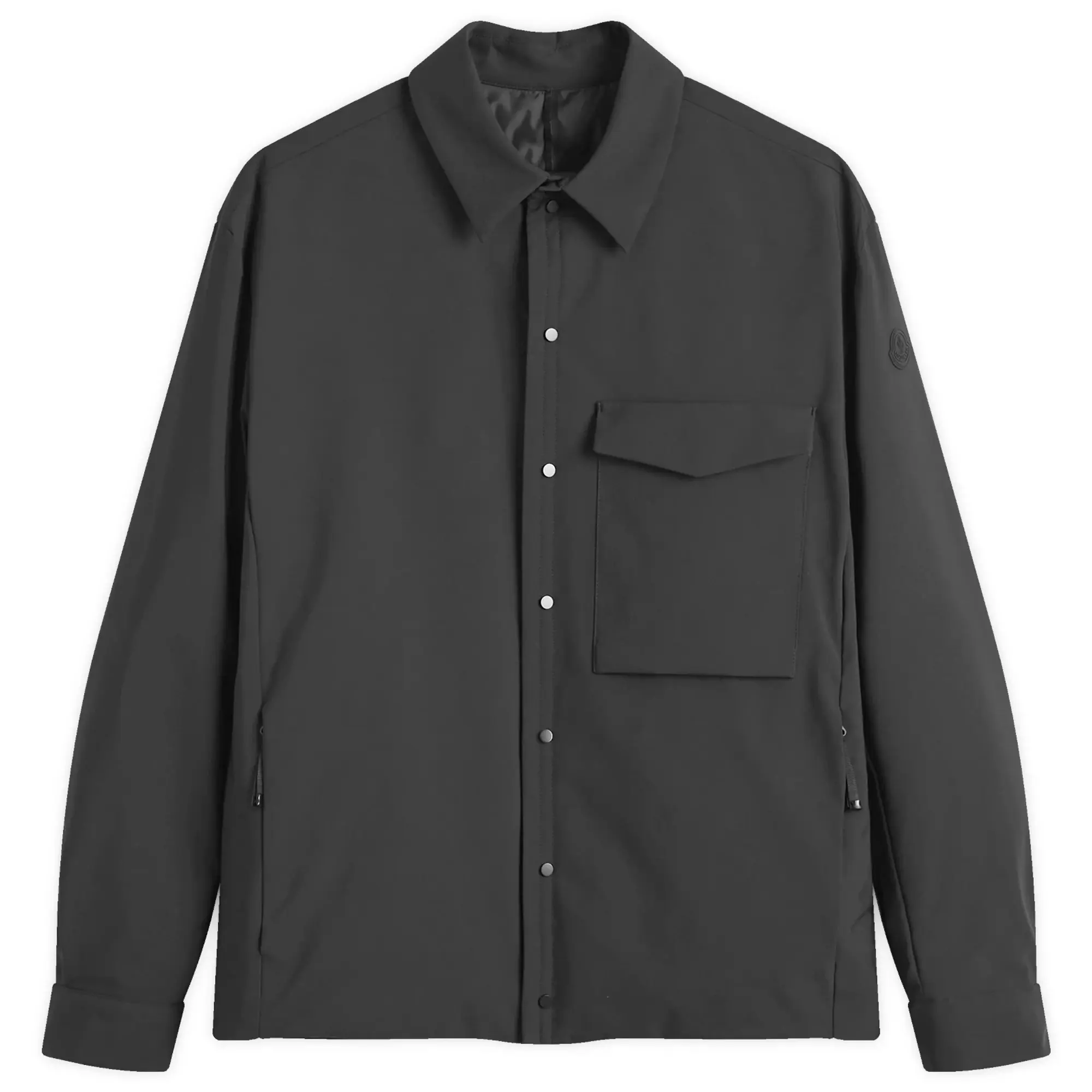 Moncler Men's Technical Vautisse Shirt Jacket Black