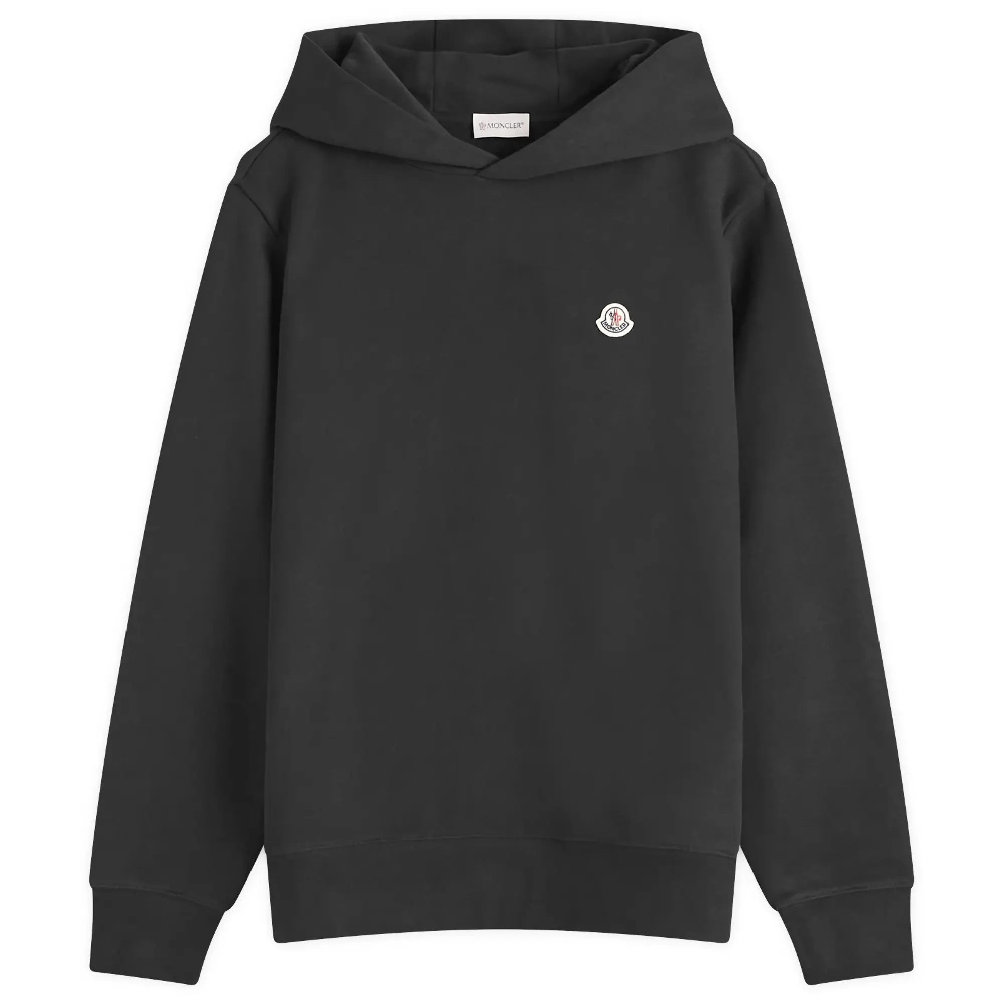 Moncler Men's Emerized Fleece Hoodie Sweater Black