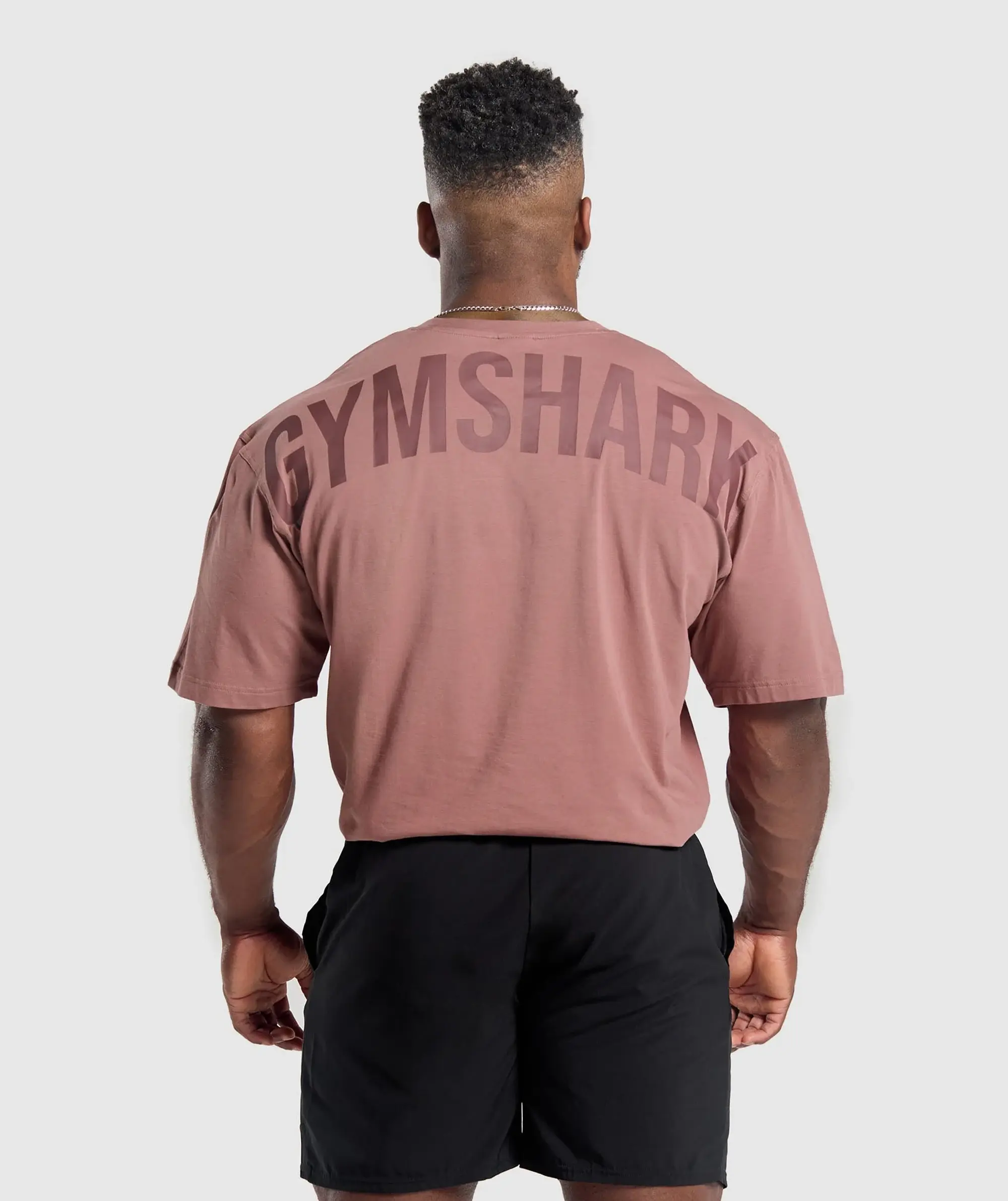 Gymshark Power T-Shirt - Brick Brown