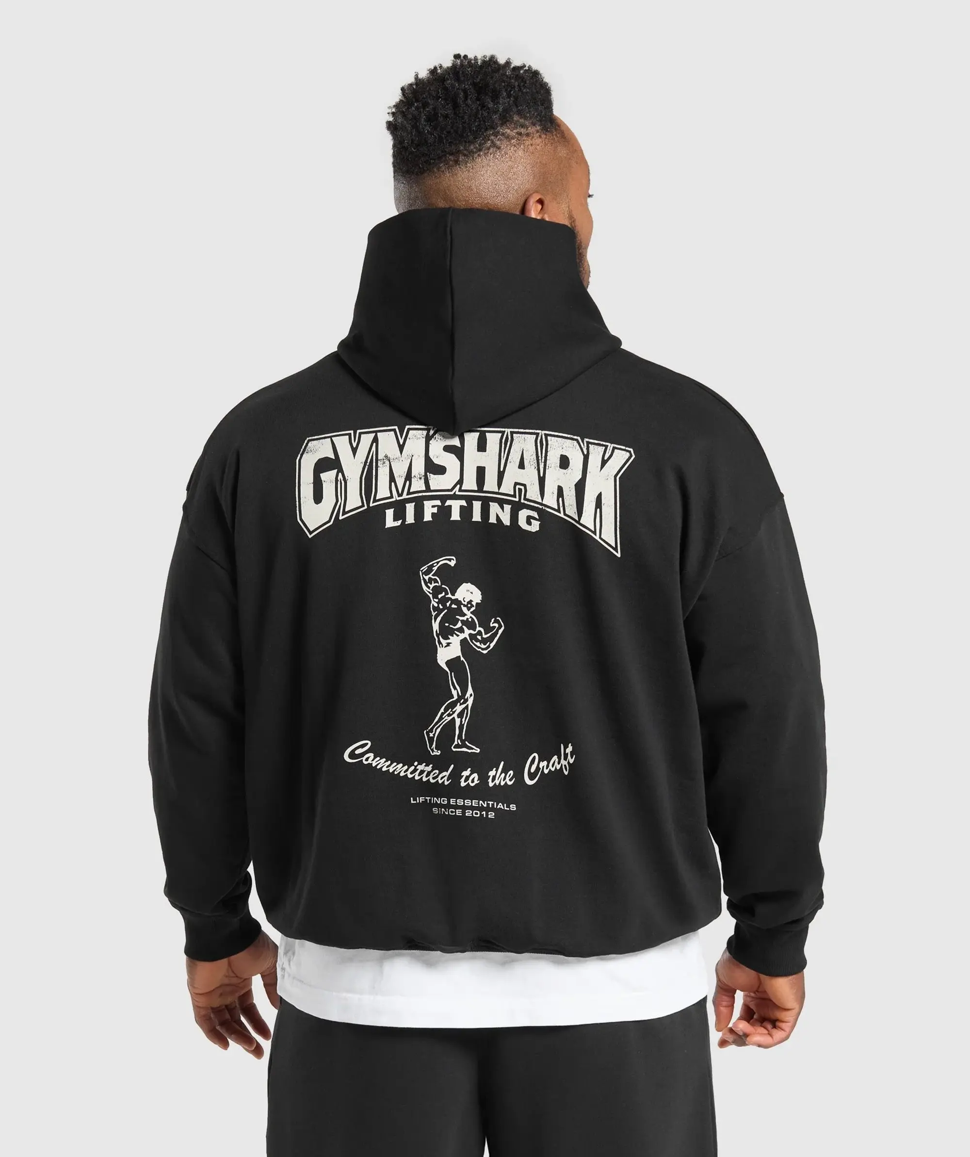 Gymshark Committed to the Craft Hoodie - Black