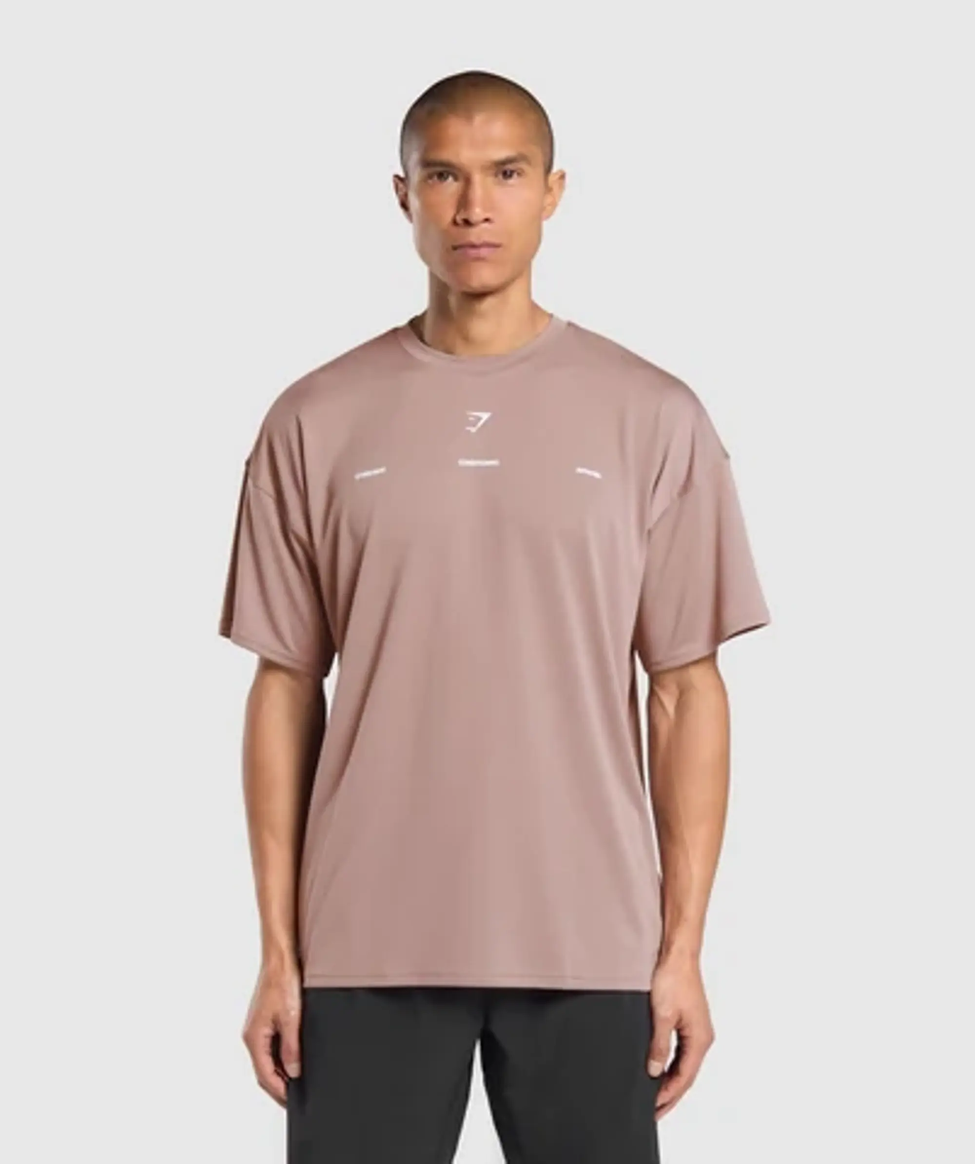 Gymshark Conditioning Apparel T-Shirt - Powder Mauve