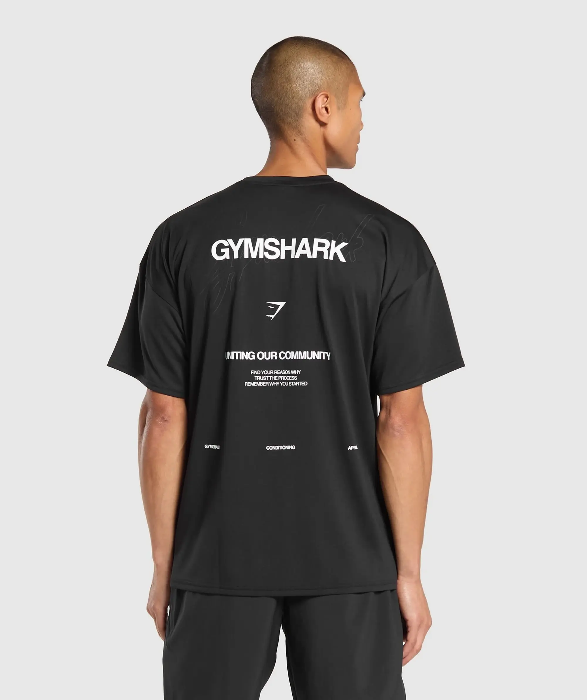 Gymshark Conditioning Apparel T-Shirt - Black