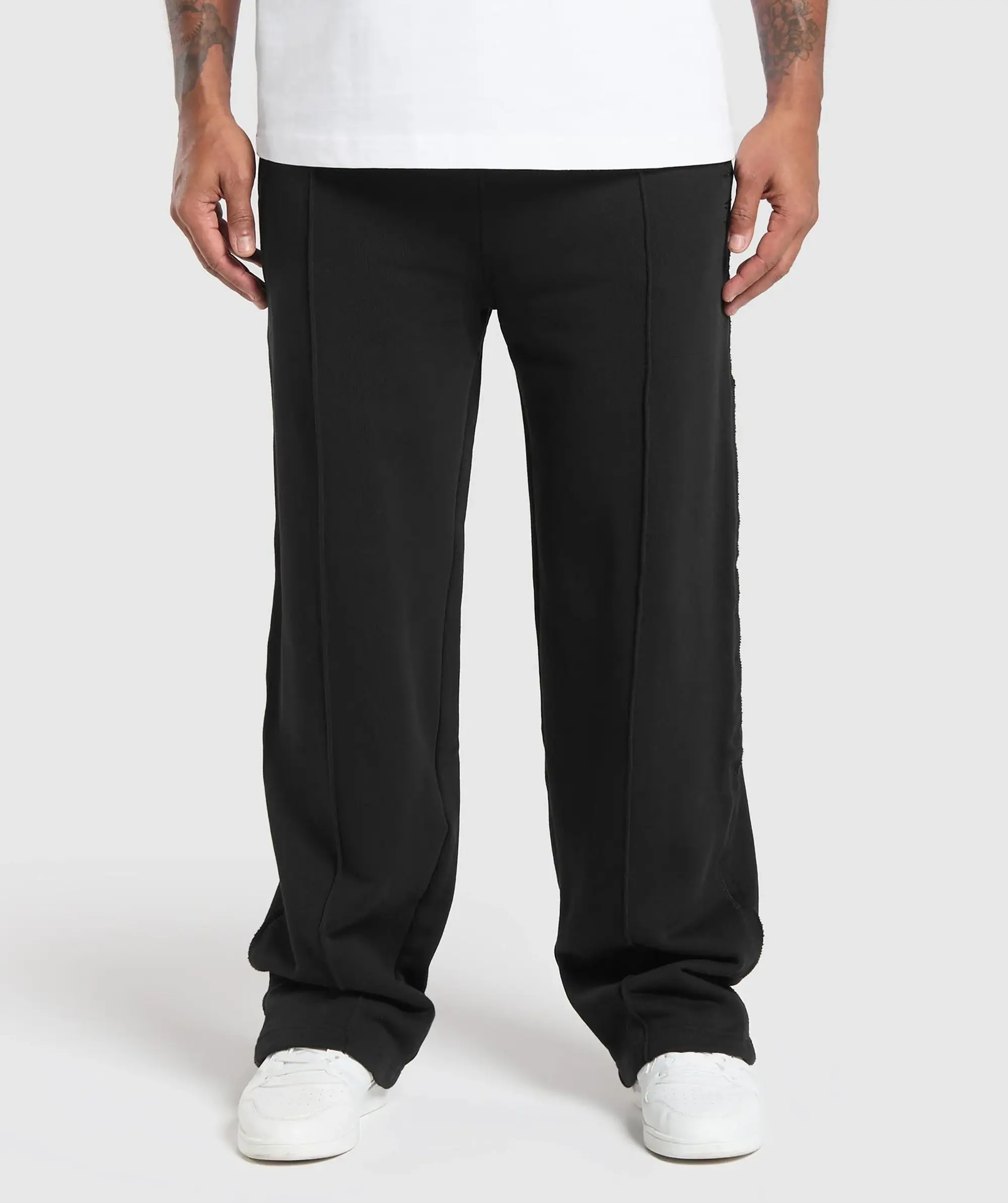 Gymshark Wide Leg Pants - Black