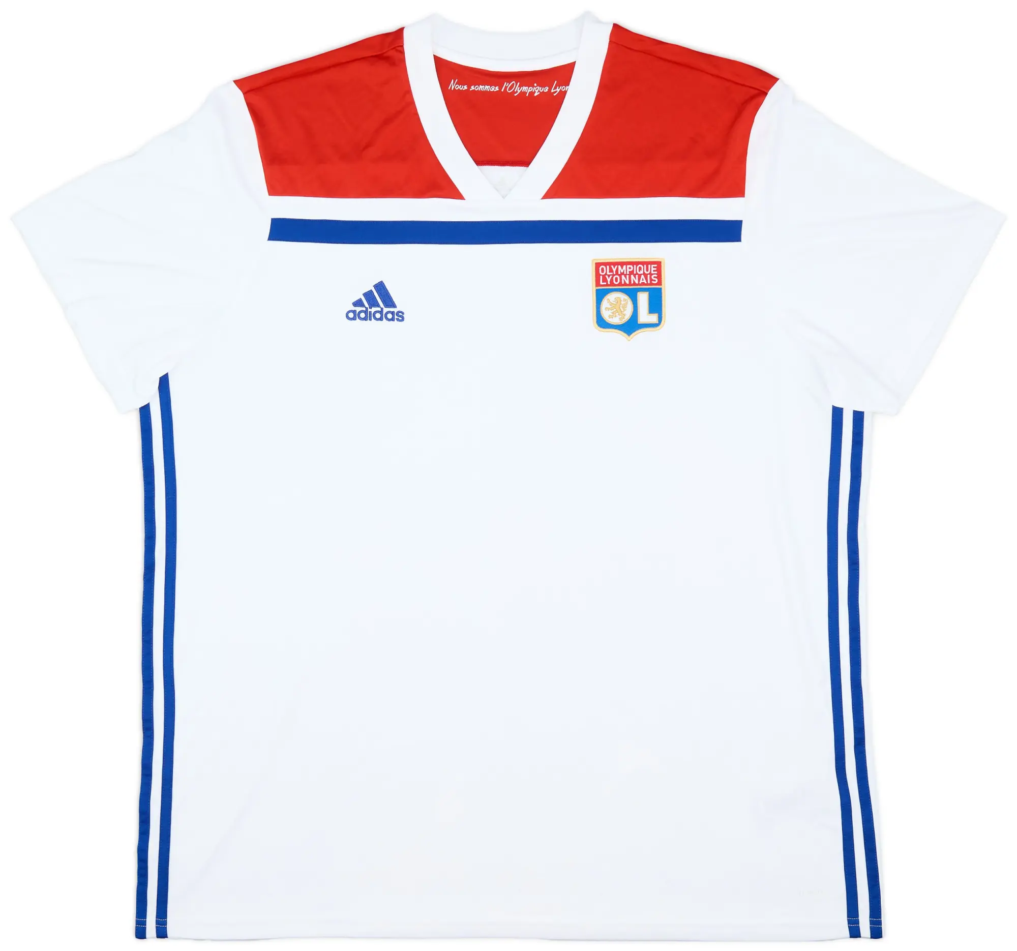 adidas 2018-19 Lyon Home Shirt Memphis #11 - 8/10 - (XXL)