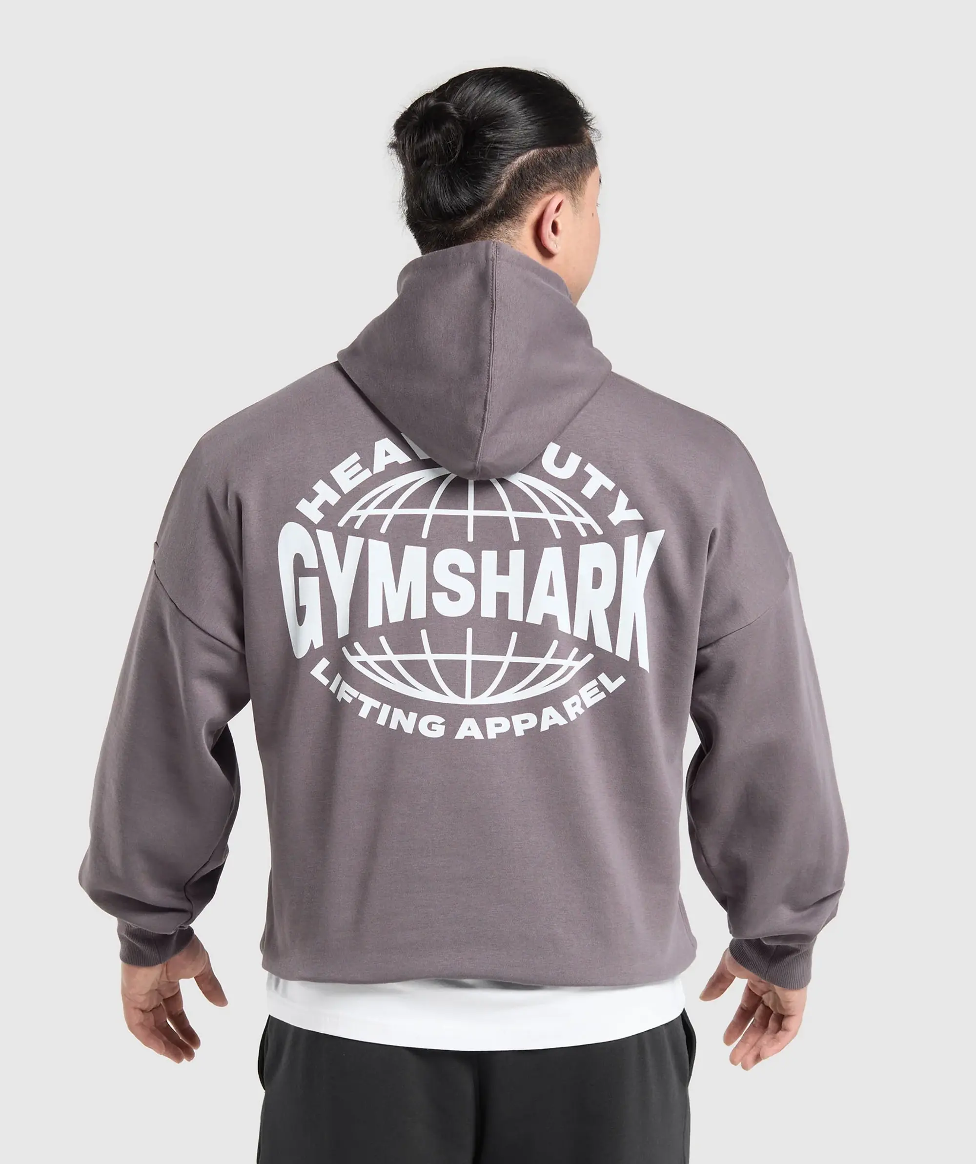 Gymshark Heavy Duty Apparel Hoodie - Brushed Purple