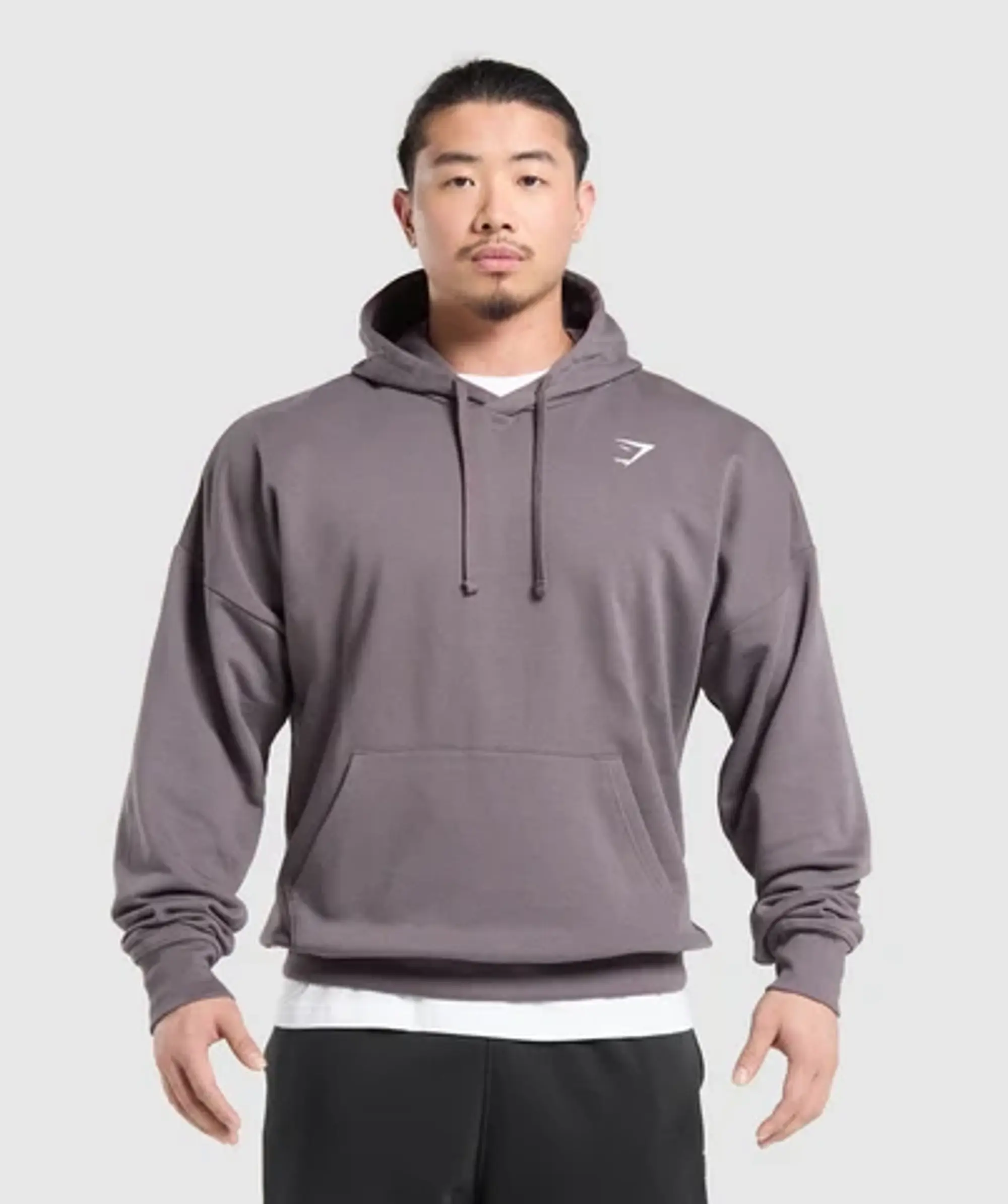 Gymshark Heavy Duty Apparel Hoodie - Brushed Purple