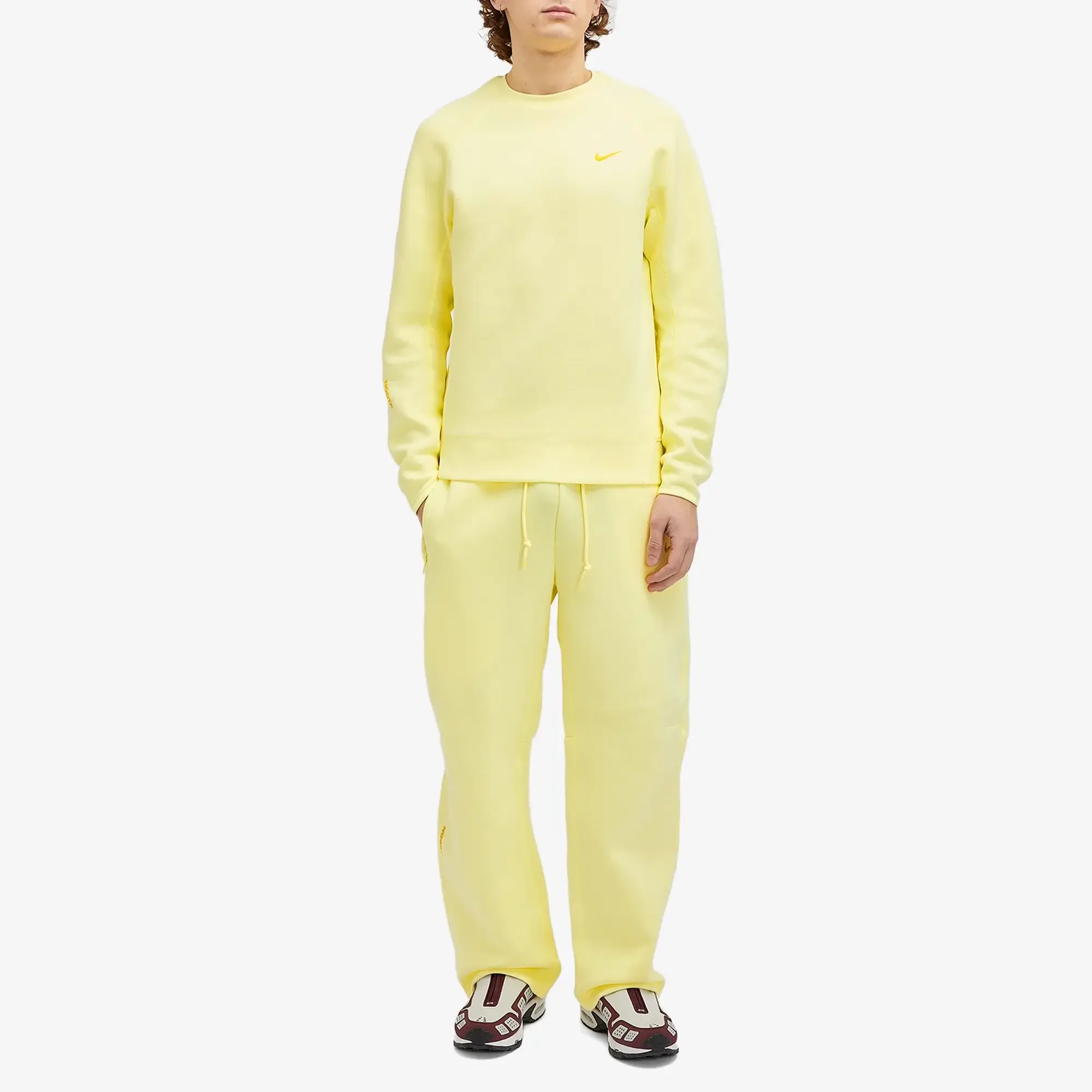 Nike x NOCTA Tech Fleece Crew Sweatshirt, Yellow
