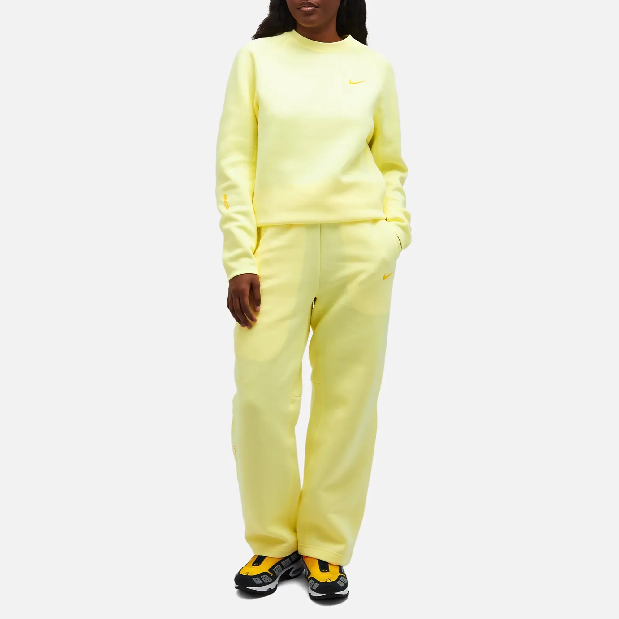 Nike x NOCTA Tech Fleece Crew Sweatshirt, Yellow