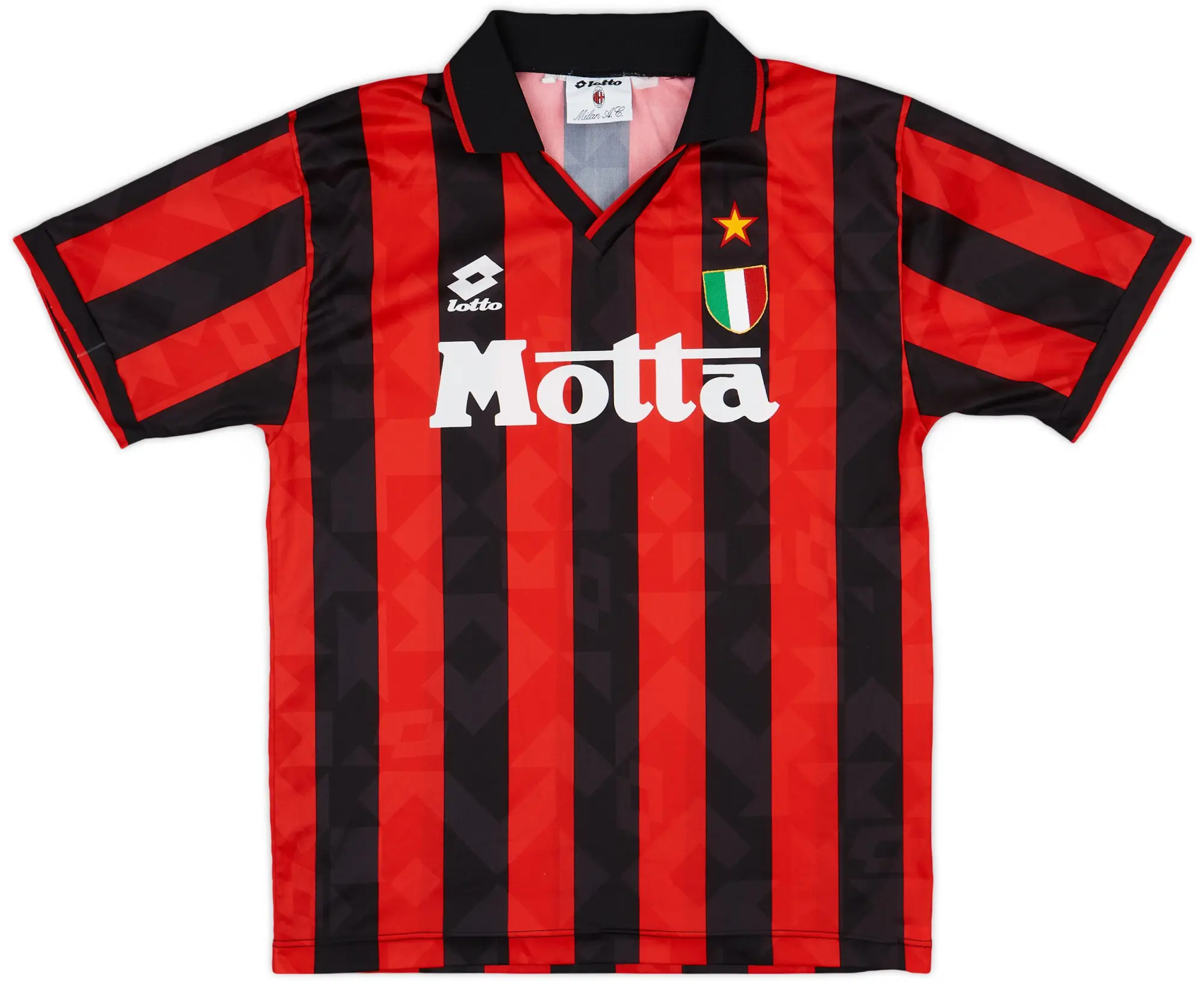 Lotto 1994-95 AC Milan Home Shirt - 8/10 - (M)