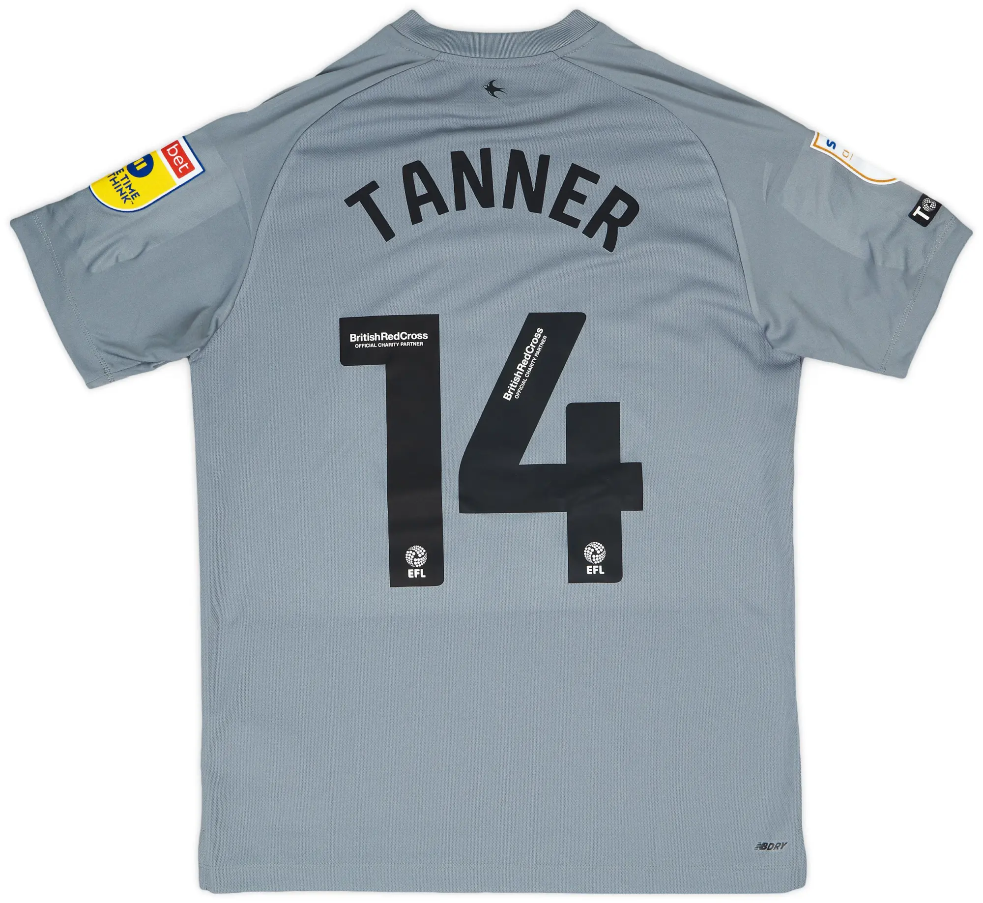 NewBalance 2022-23 Cardiff Match Issue Away Shirt Tanner #14