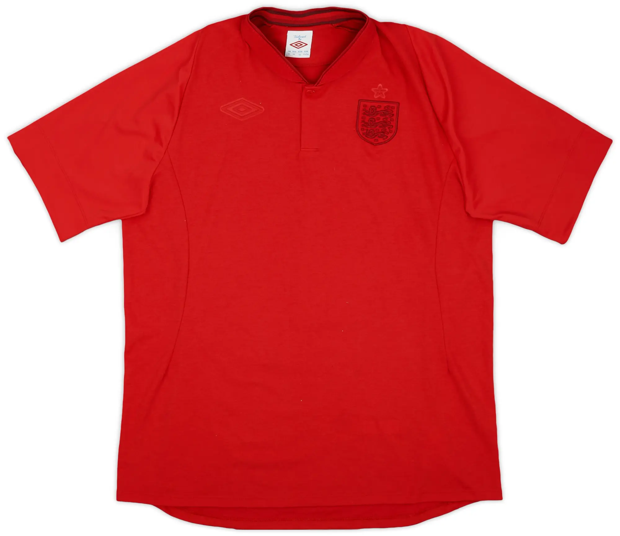 Umbro 2010-11 England Special Edition Tonal Polo Shirt - 8/10 - (L)