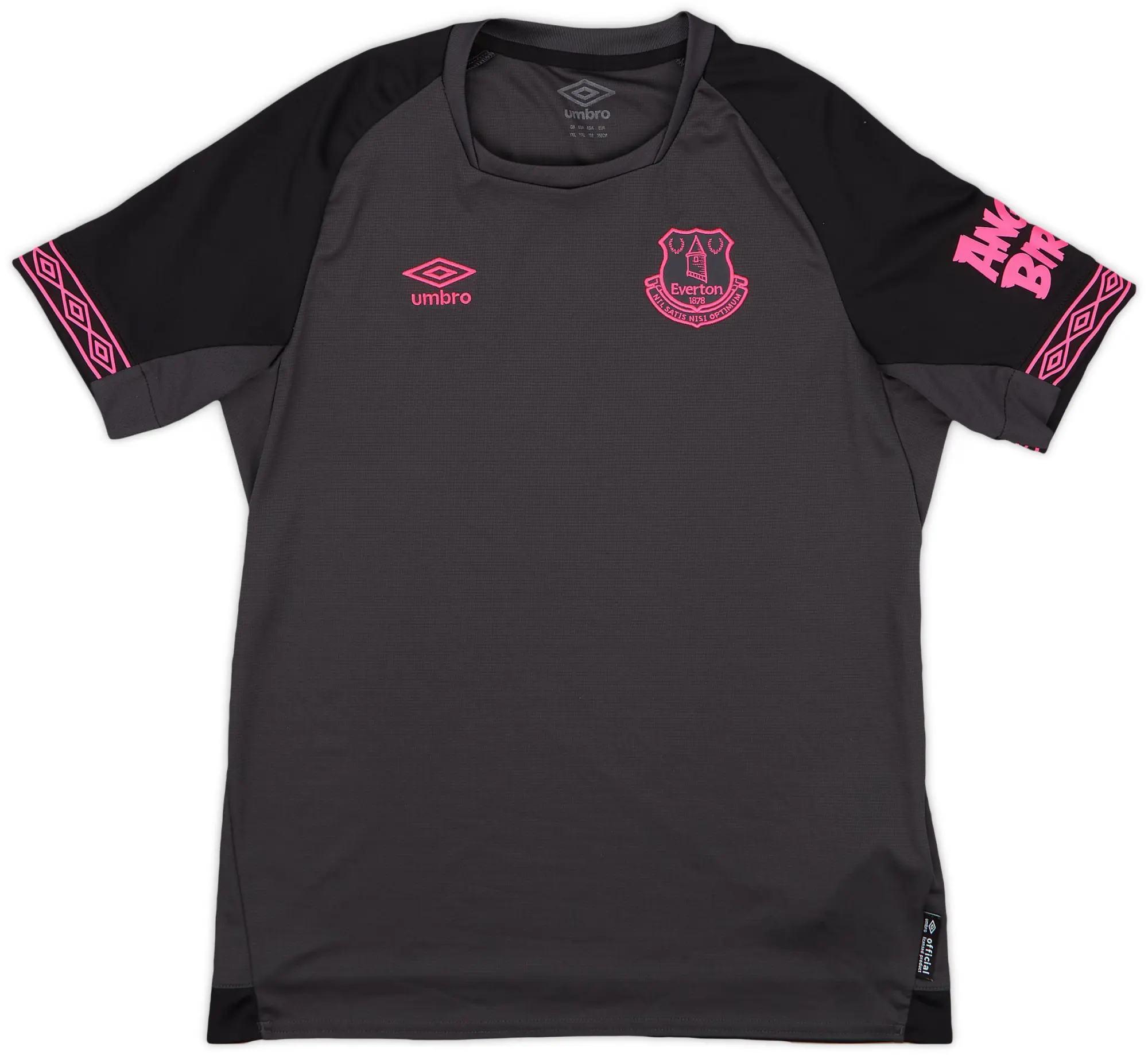 Umbro 2018-19 Everton Away Shirt - 8/10 - (XL.Boys)