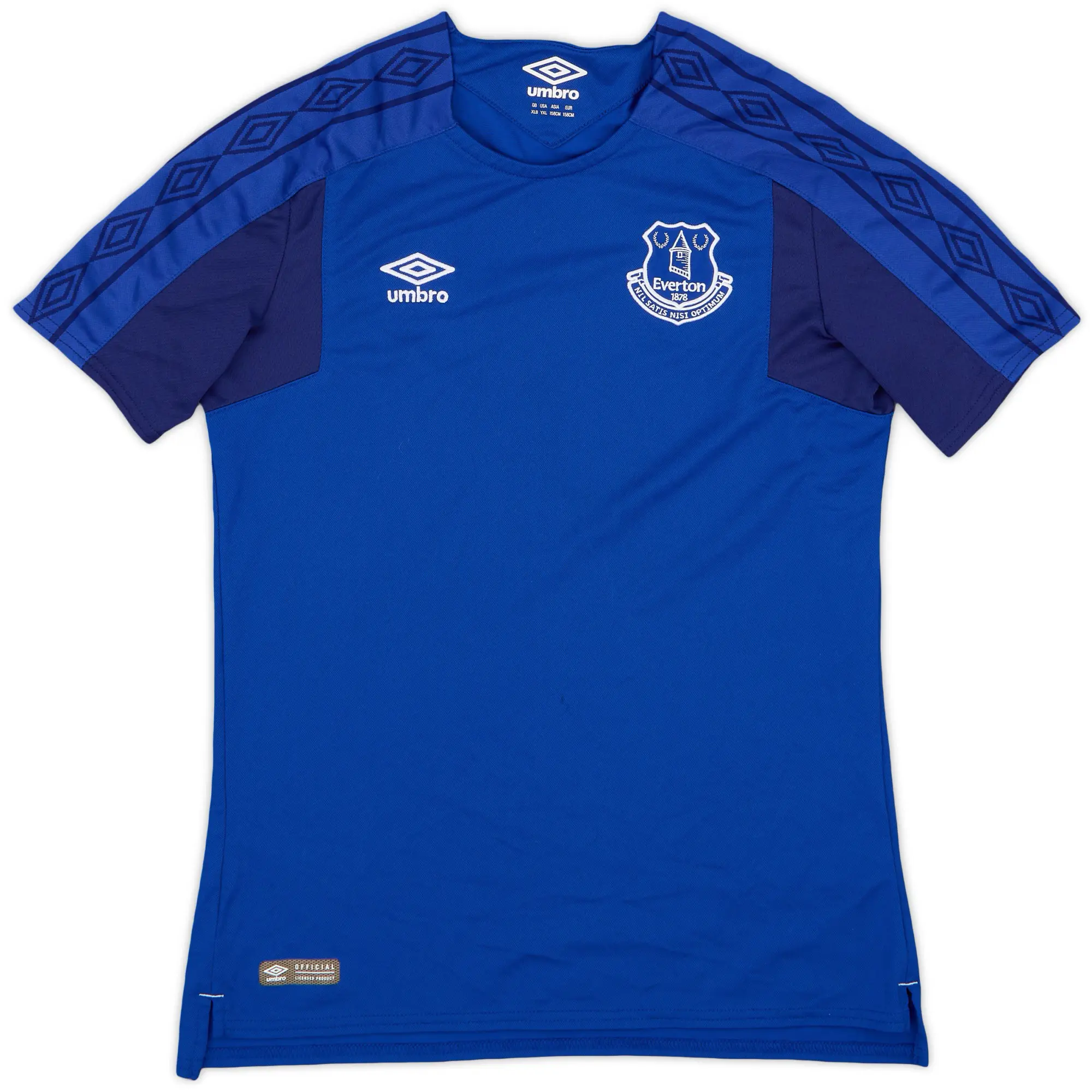 Umbro 2017-18 Everton Home Shirt - 7/10 - (XL.Boys)