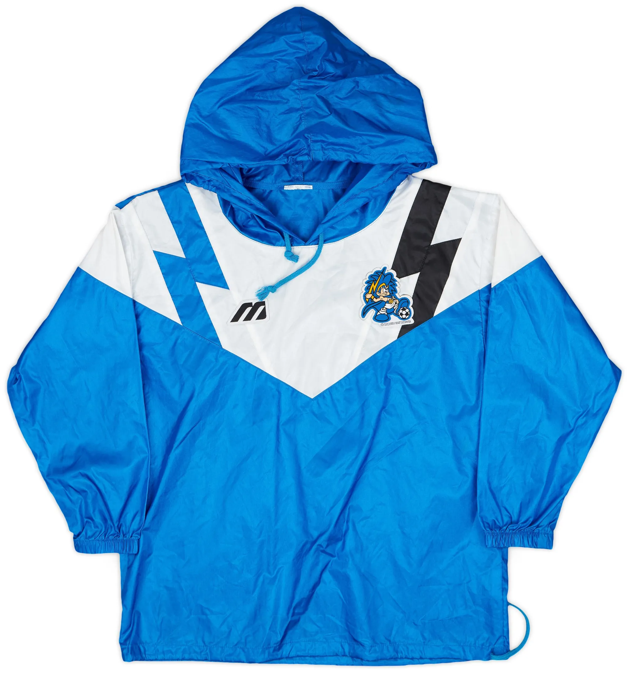 1993-95 Gamba Osaka Mizuno Hooded Rain Jacket - 8/10 - (S