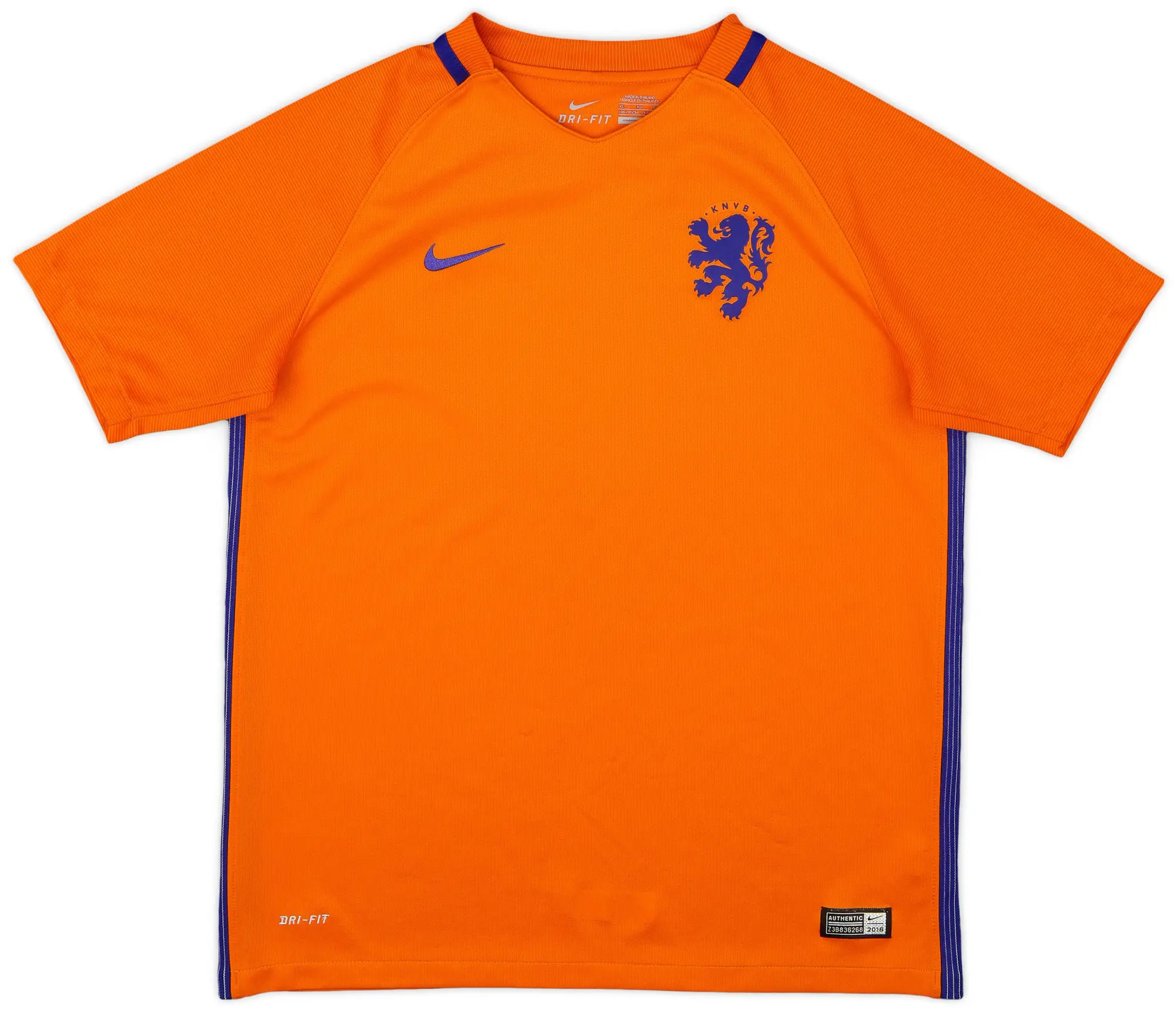 Nike 2016 Netherlands Home Shirt - 9/10 - (XL.Boys)