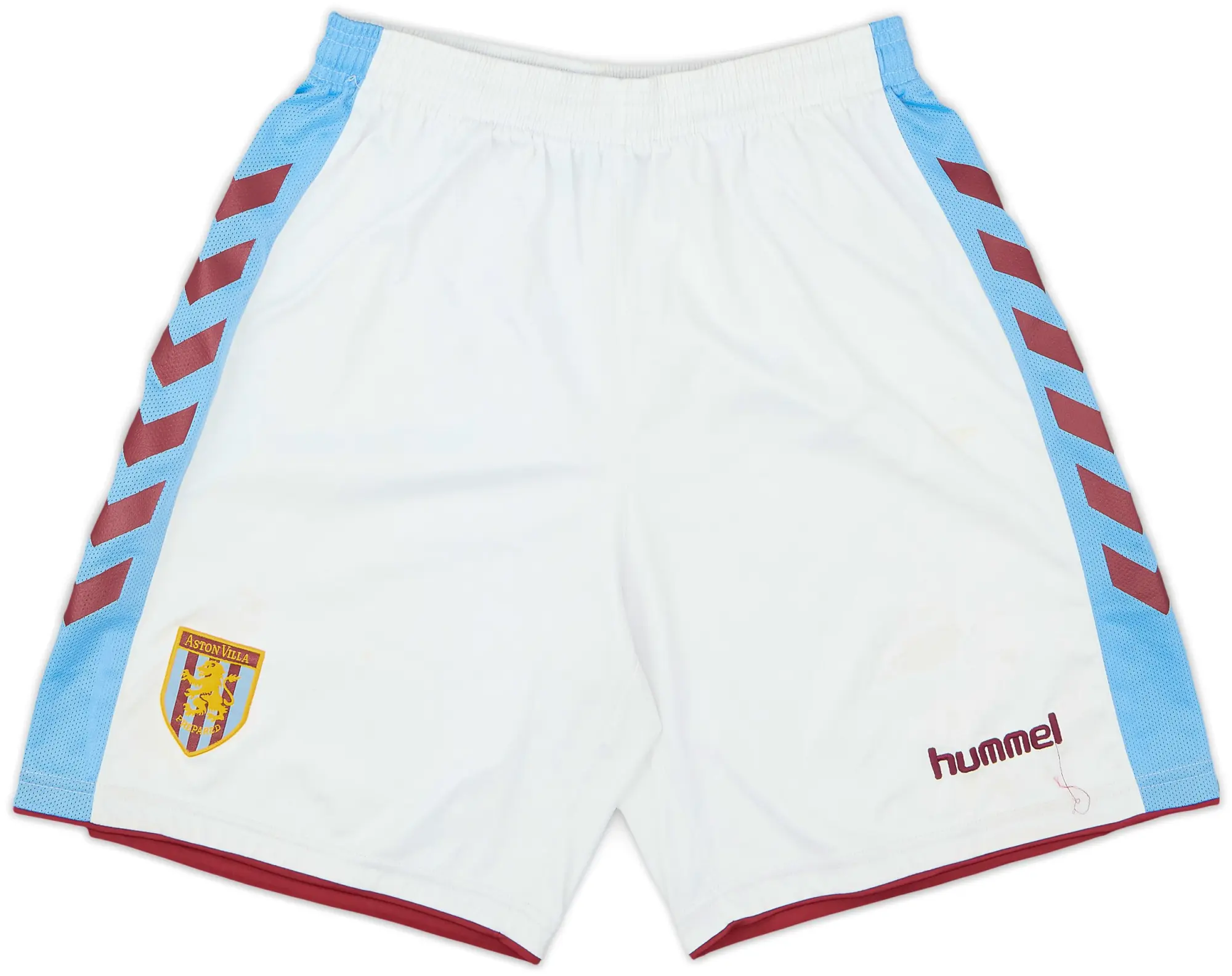 Hummel 2006-07 Aston Villa Home Shorts - 5/10 - (M)