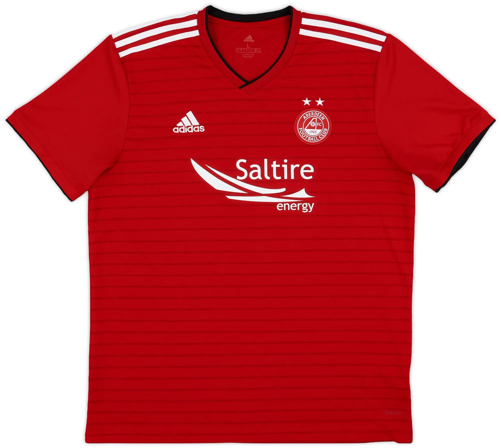 adidas 2018-19 Aberdeen Home Shirt - 9/10 - (L)