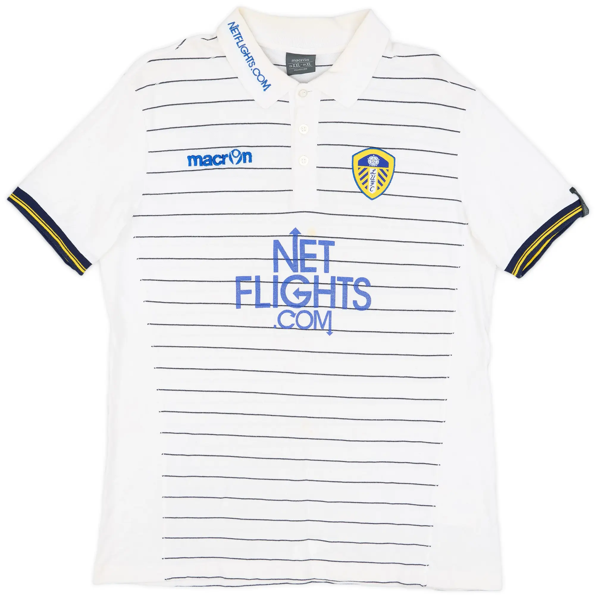 2009-10 Leeds United Macron Polo Shirt - 6/10 - (XL)