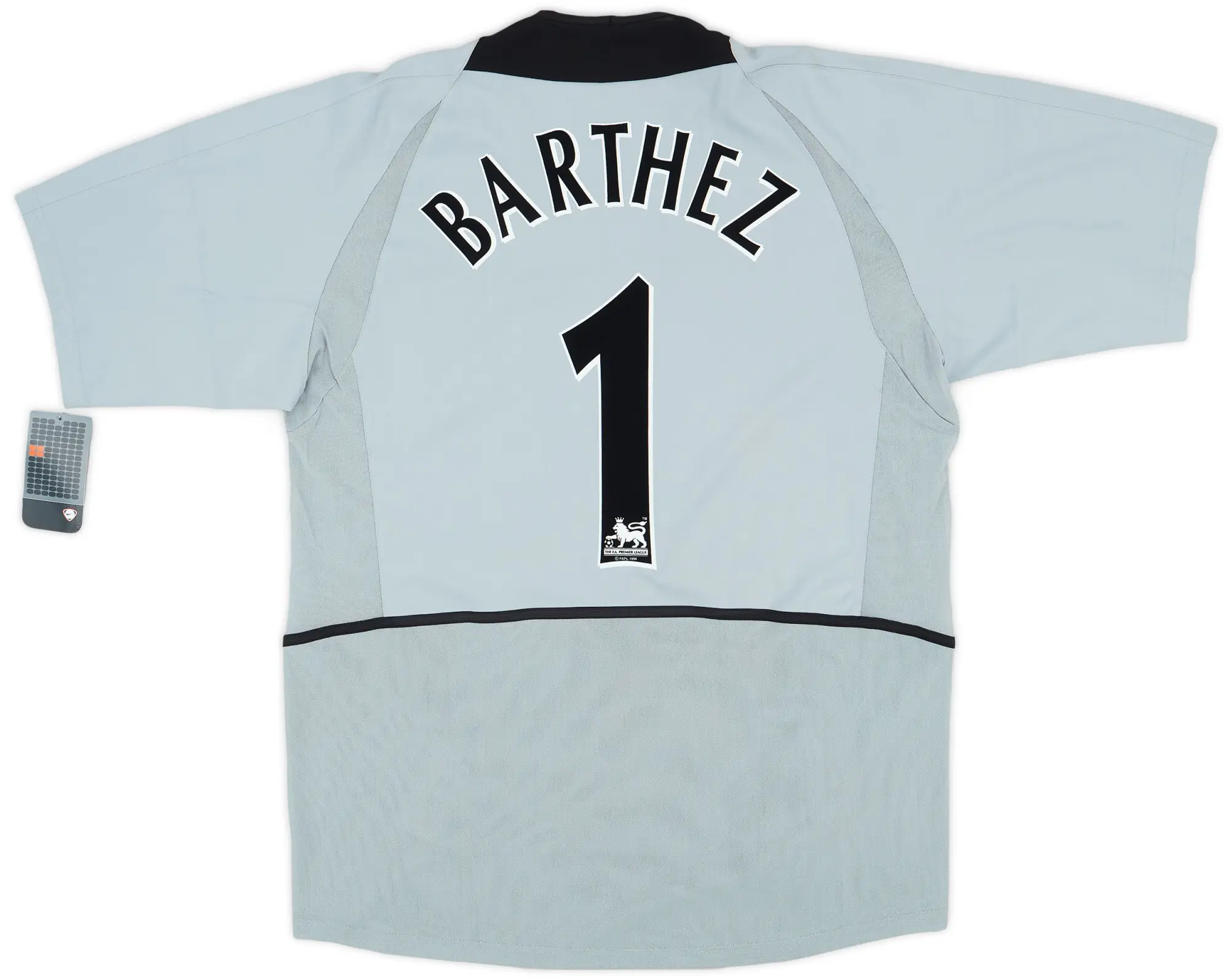 Nike 2002-04 Manchester United Player Issue GK S/S Shirt Barthez #1 (L)