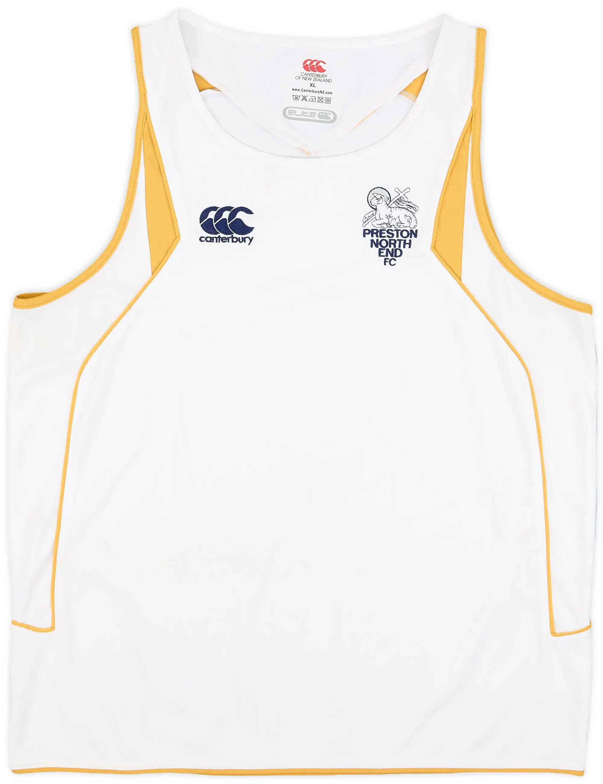 2009-10 Preston North End Canterbury Training Vest - 8/10 - (XL)