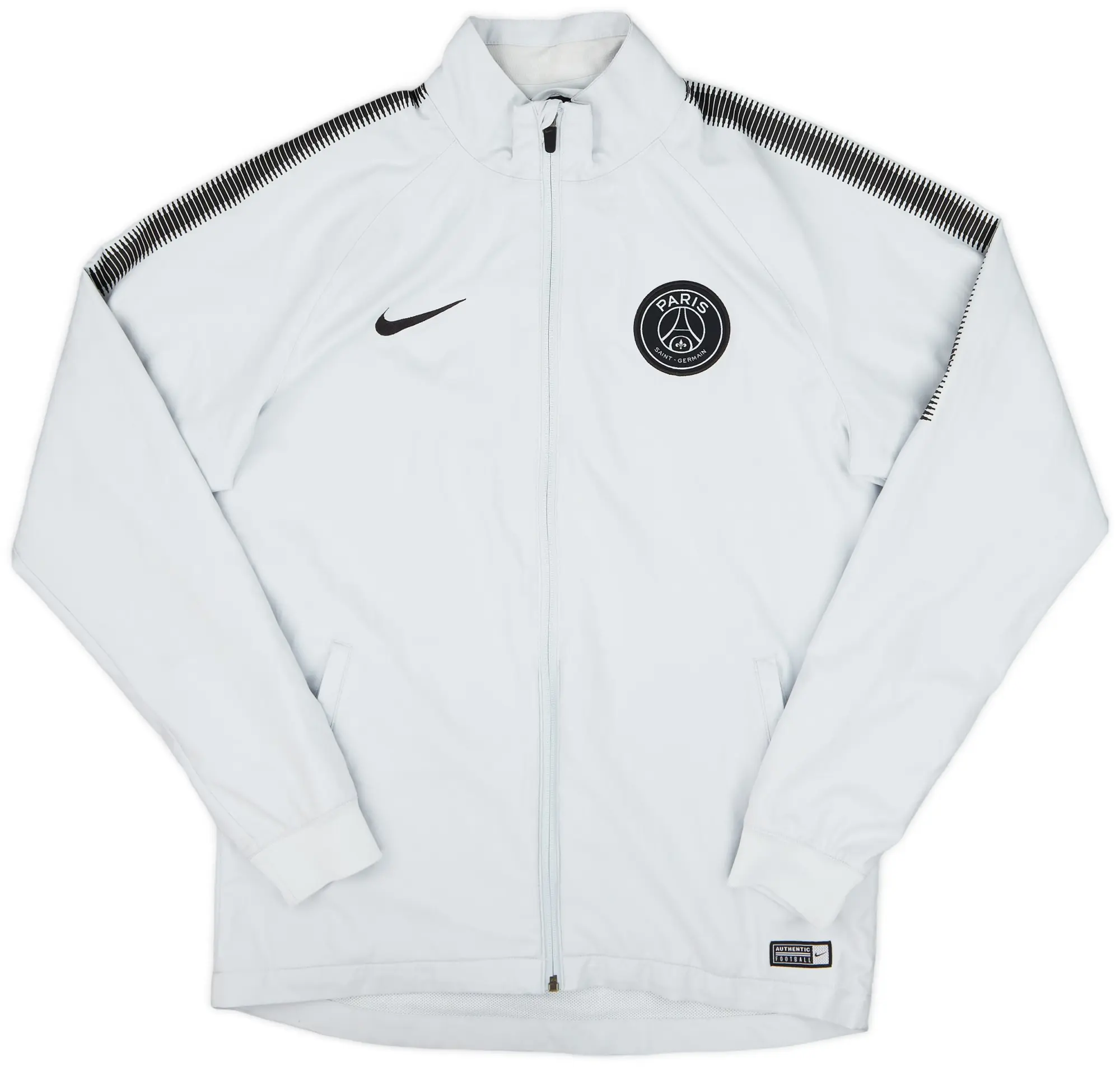 2017-18 Paris Saint-Germain Nike Track Jacket - 8/10 - (M)