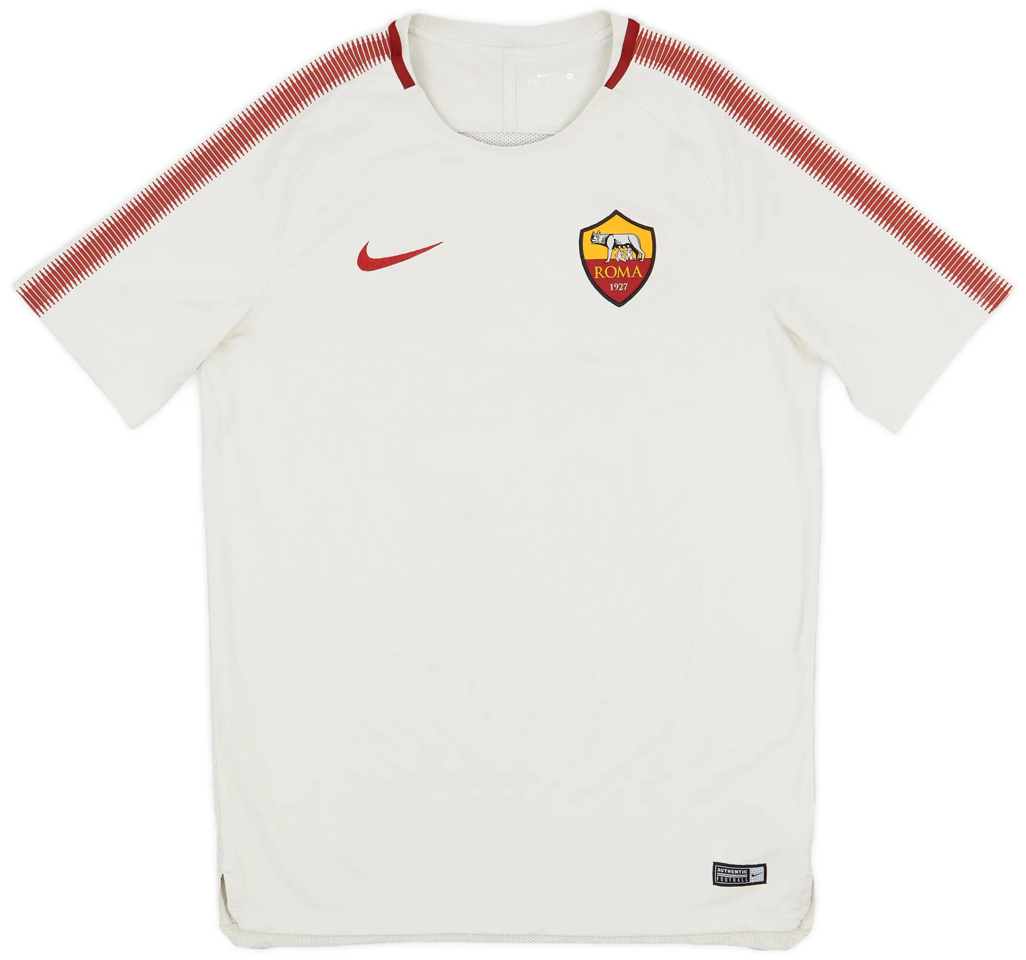 2018-19 Roma Nike Training Shirt - 9/10 - (L)
