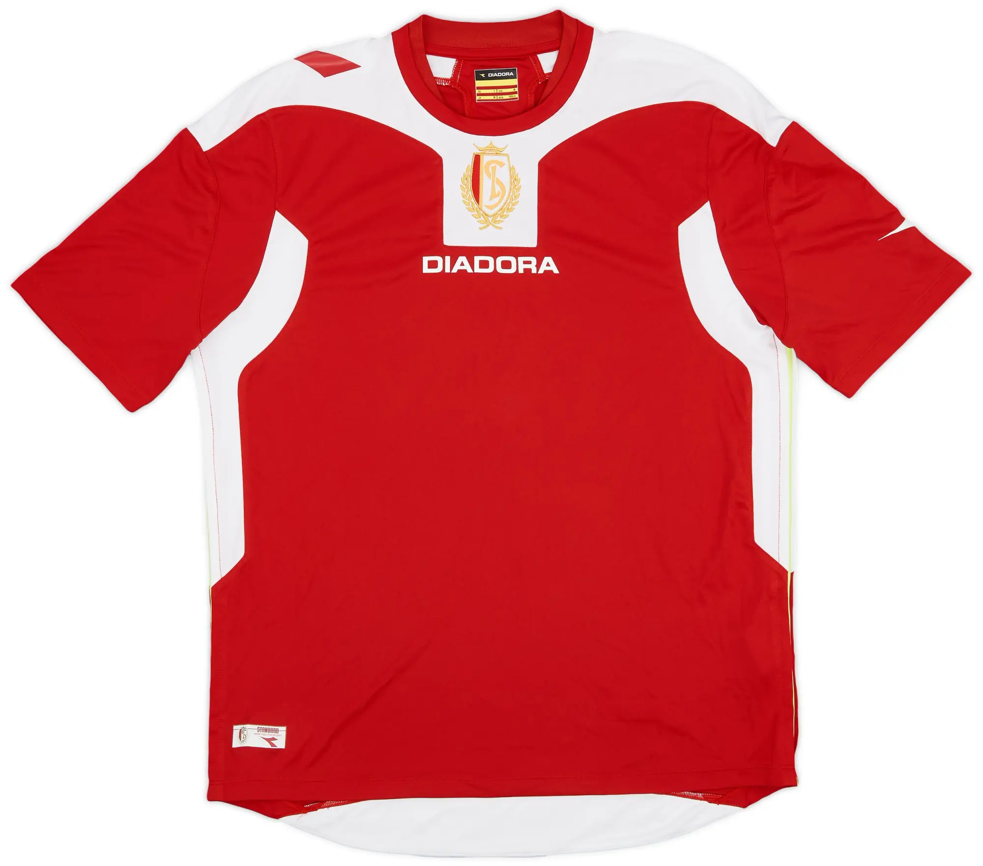 Diadora 2009-10 Standard Liege Home Shirt - 8/10 - (M)