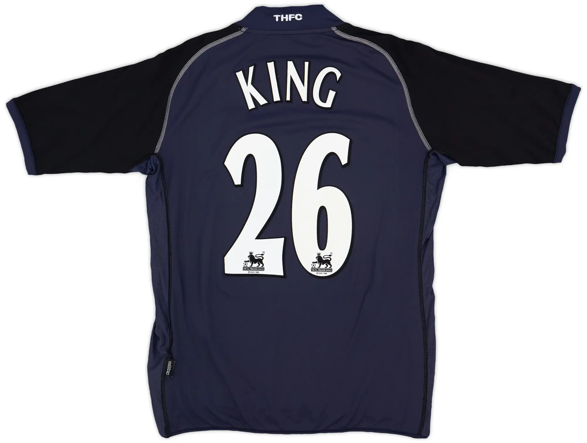 Kappa 2002-03 Tottenham Away Shirt King #26 - 6/10 - (L)