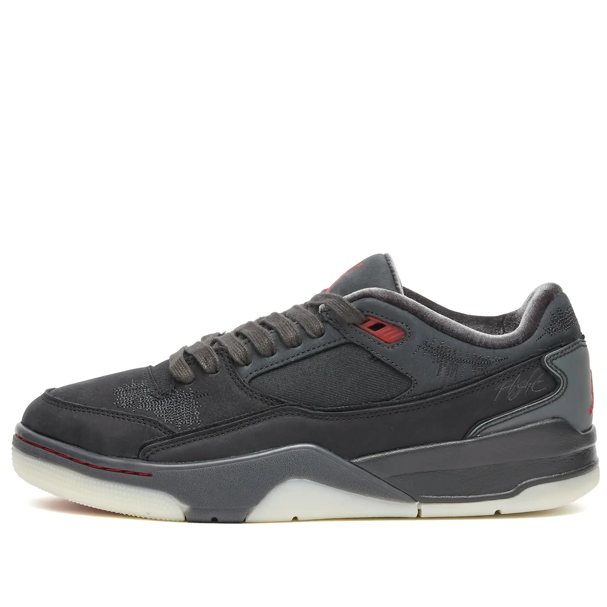 Nike Jordan Air Jordan Flight Court SP Sneaker Black/Red/Noir
