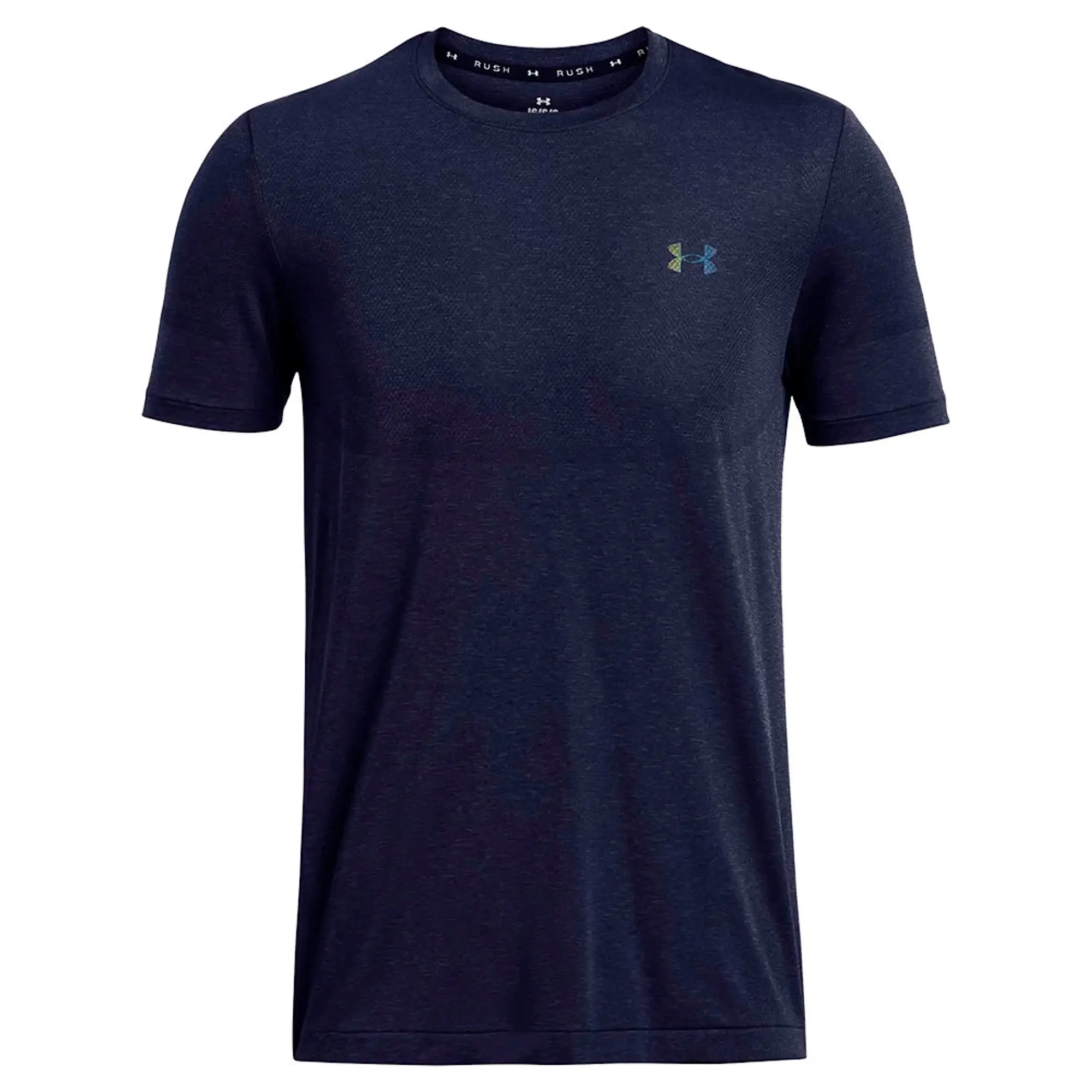 Men's  Under Armour  Vanish Elite Seamless Short Sleeve Midnight Navy / Iridescent M