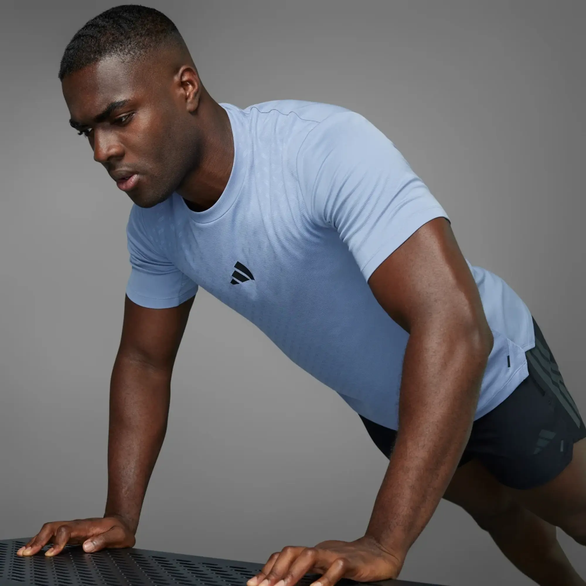 Adidas Power 3 Stripes Short Sleeve T-shirt