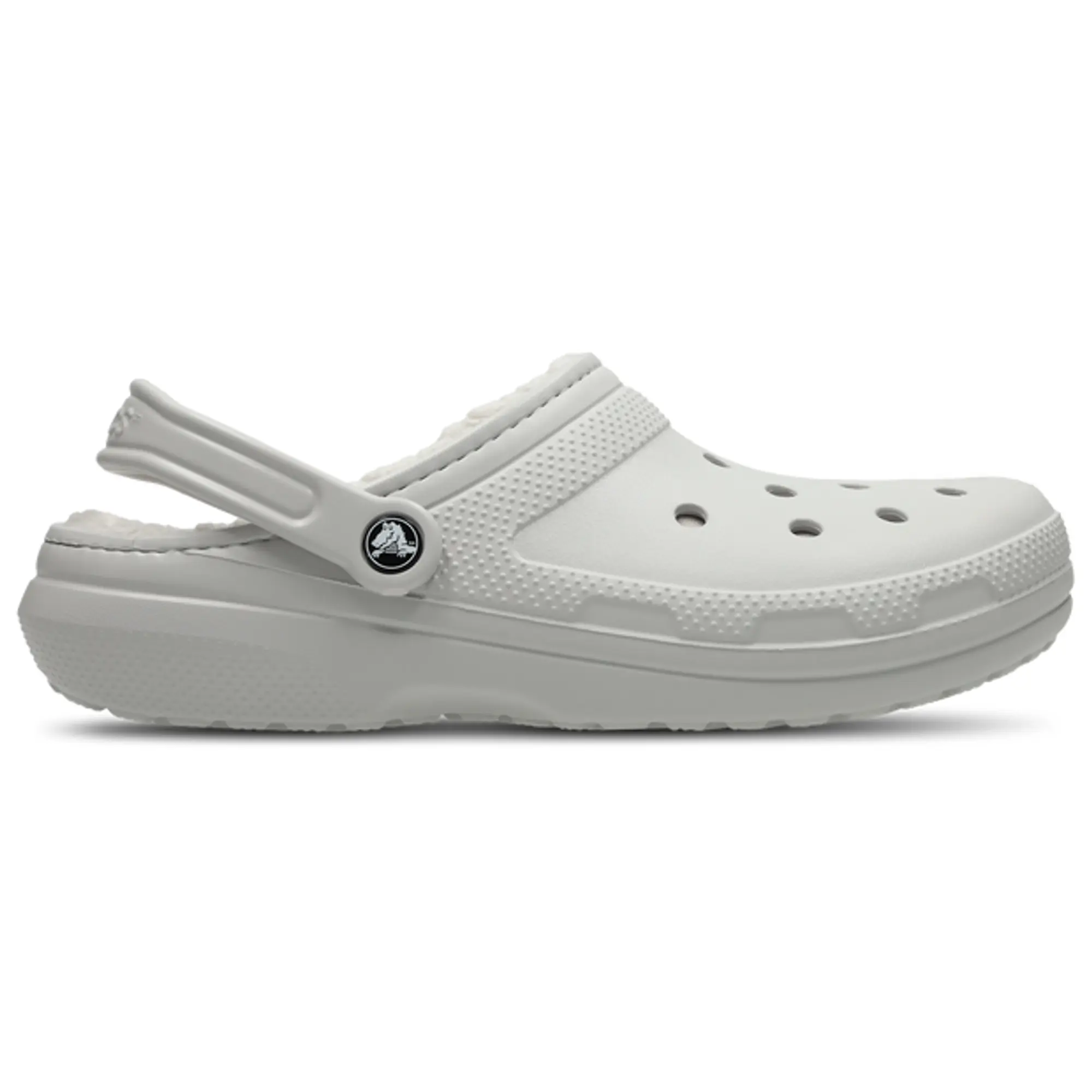 Crocs Classic Lined Clog - Grey - Size 11 - Grey