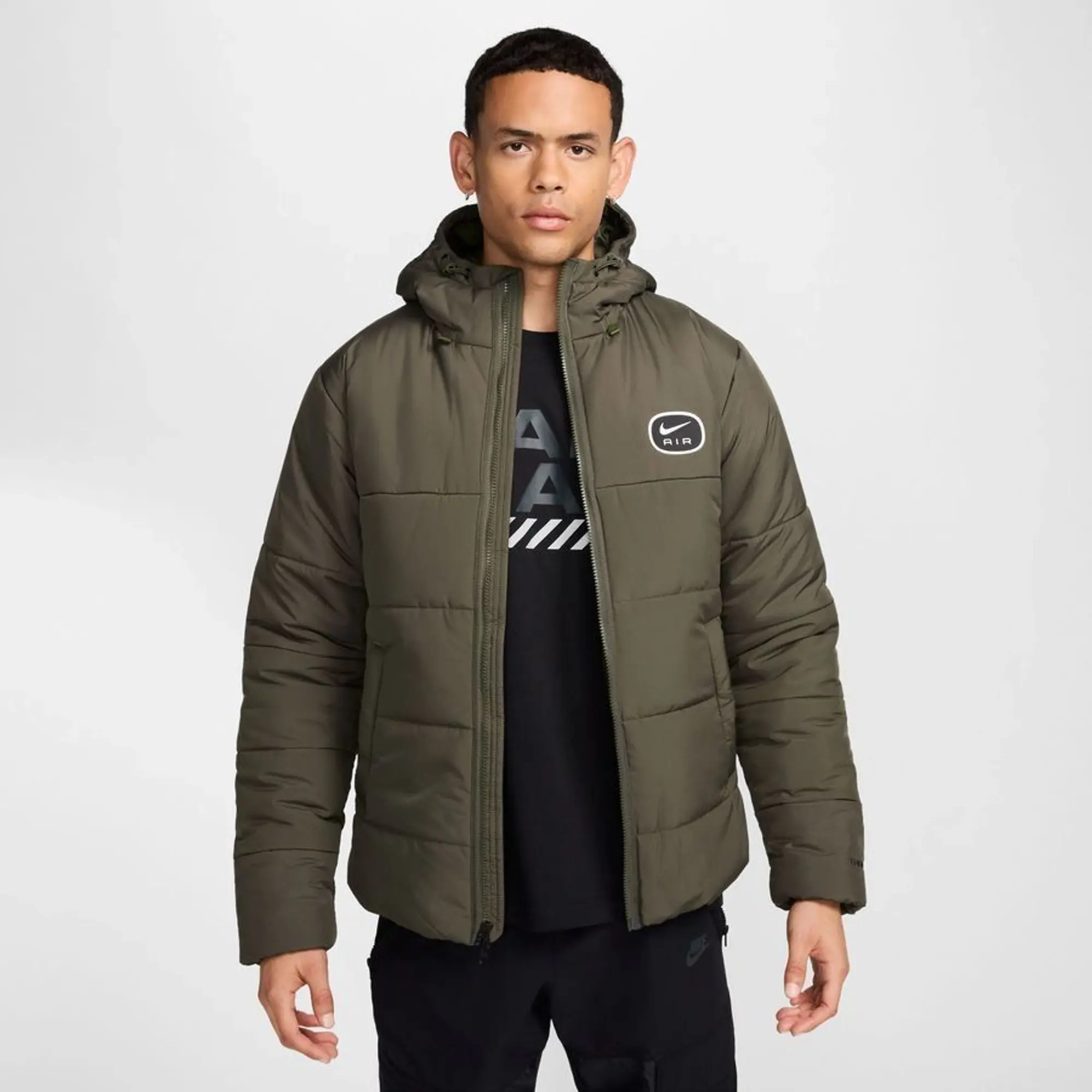 Nike Air Men Jackets - Brown