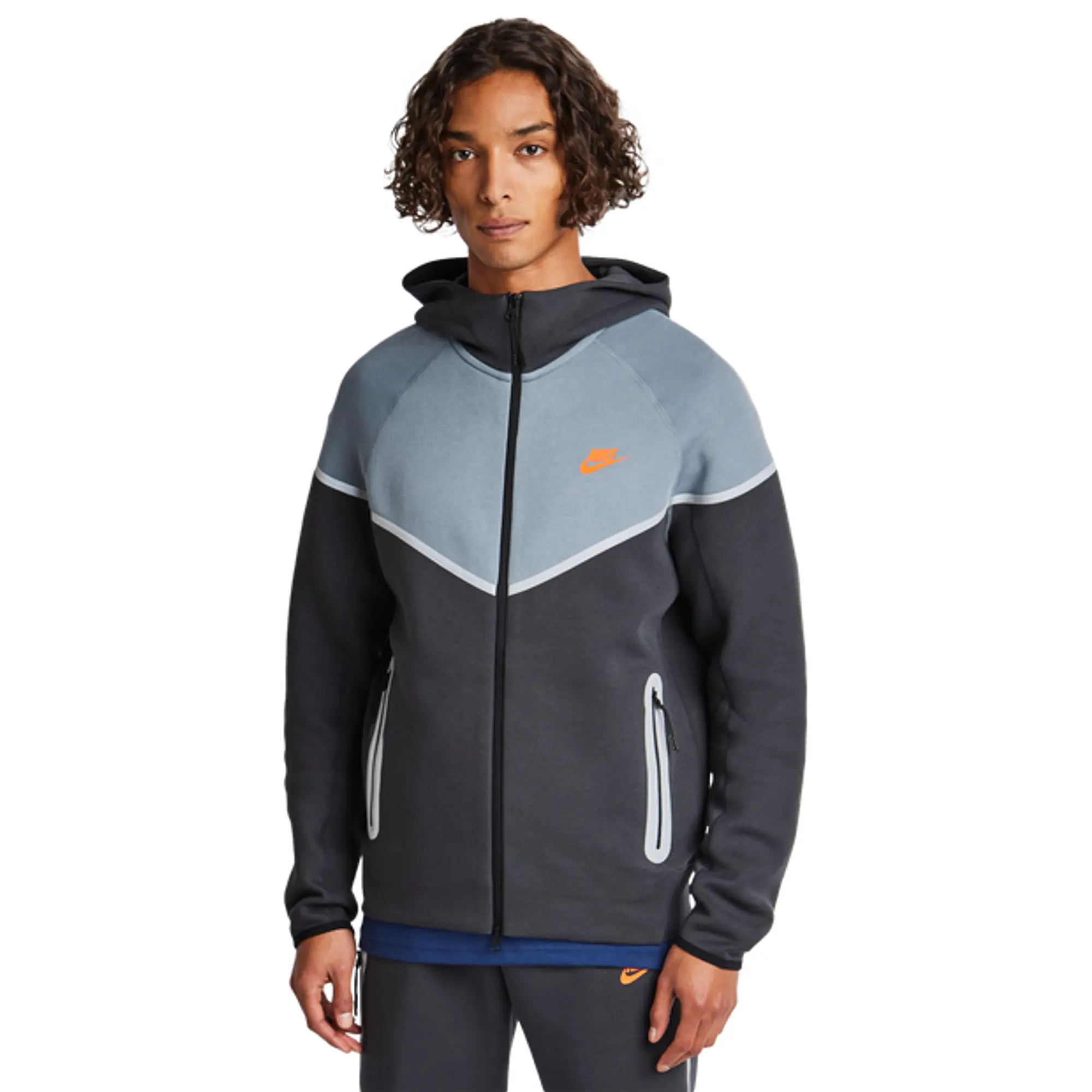 Nike Tech Fleece Men Hoodies - Grey