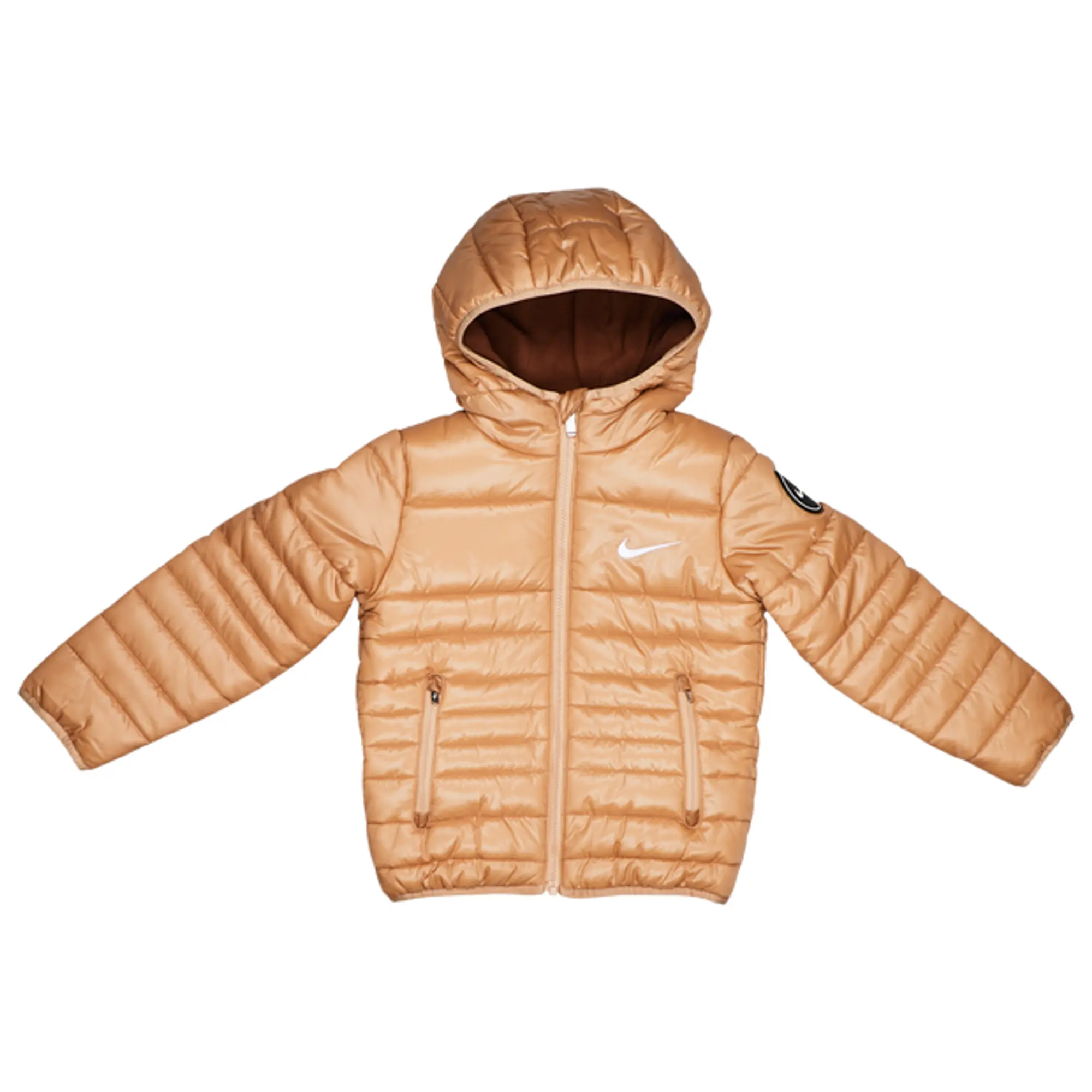 Nike Quilted Unisex Jackets - Brown