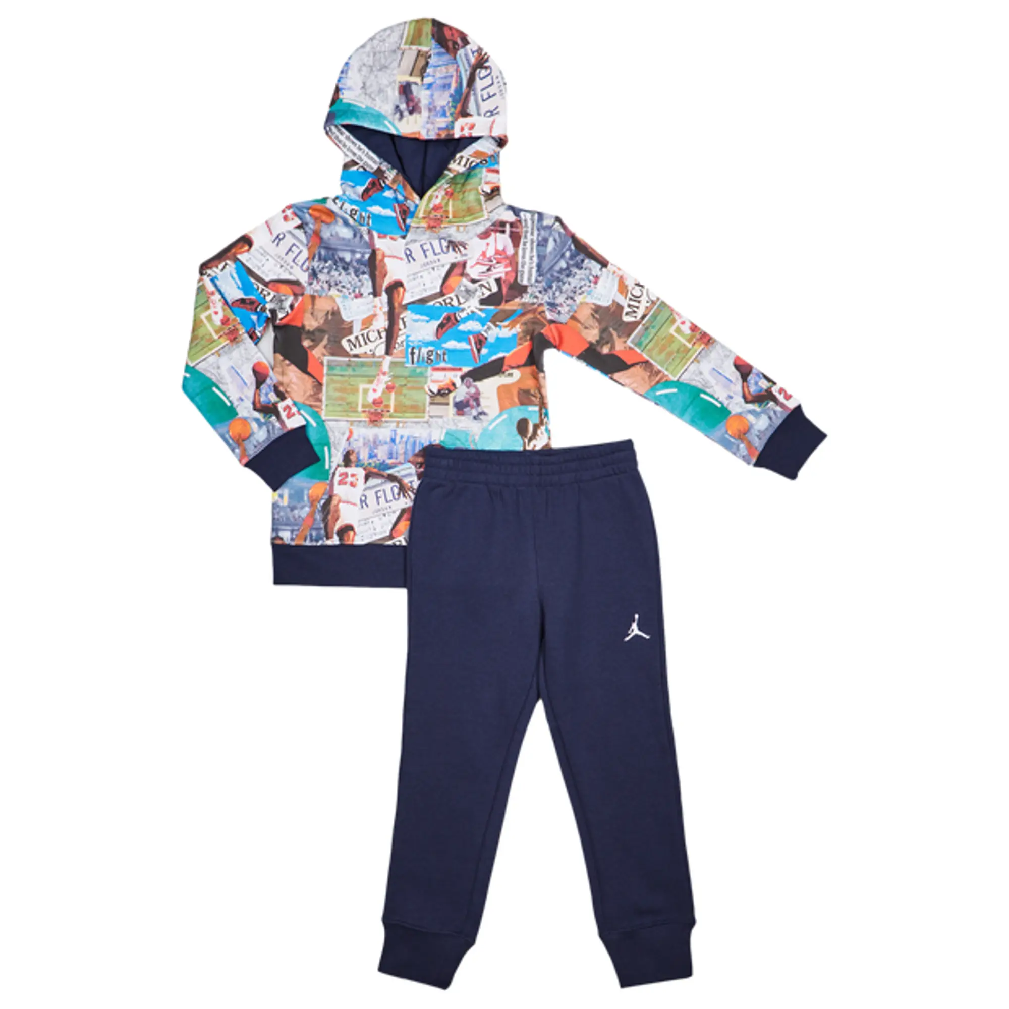 Nike Jordan Jordan Brooklyn Aop Unisex Tracksuits - Blue