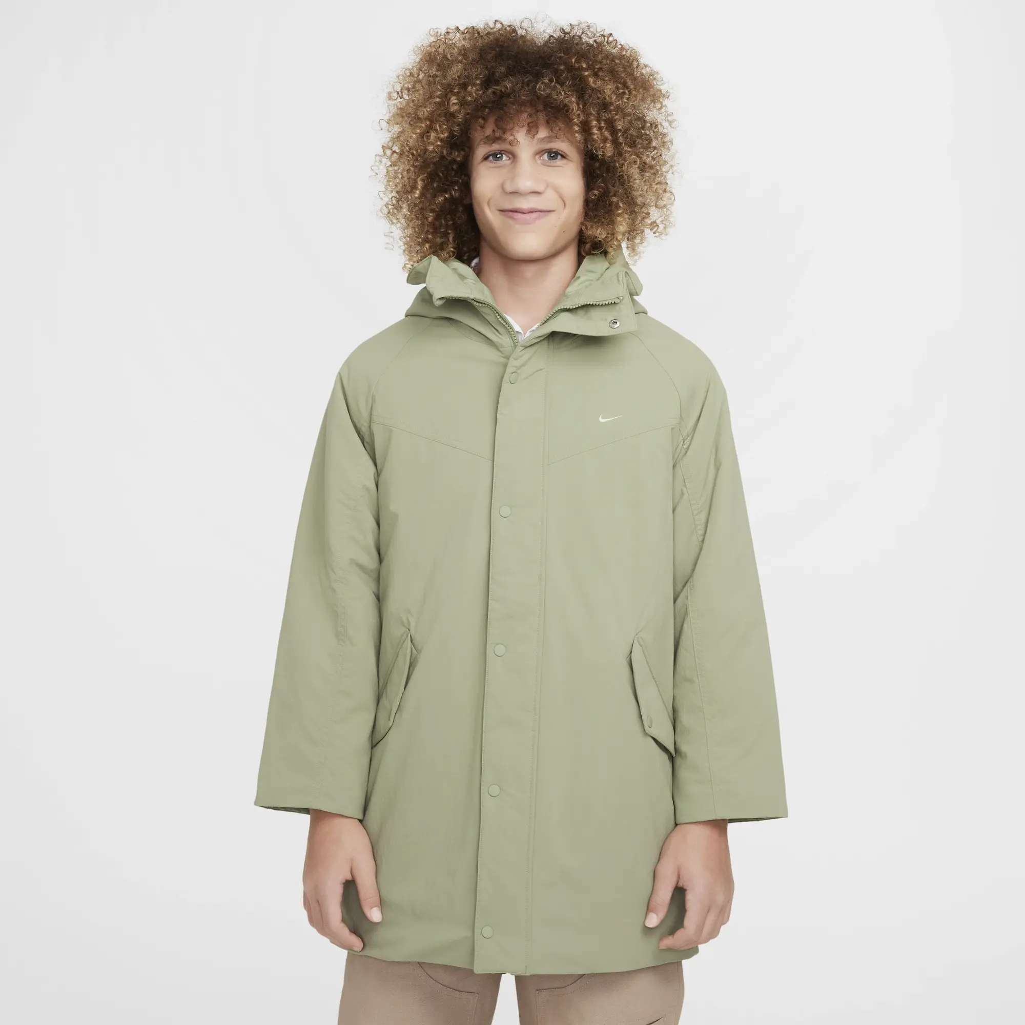 Nike Metro Ground Parka Unisex Jackets - Green
