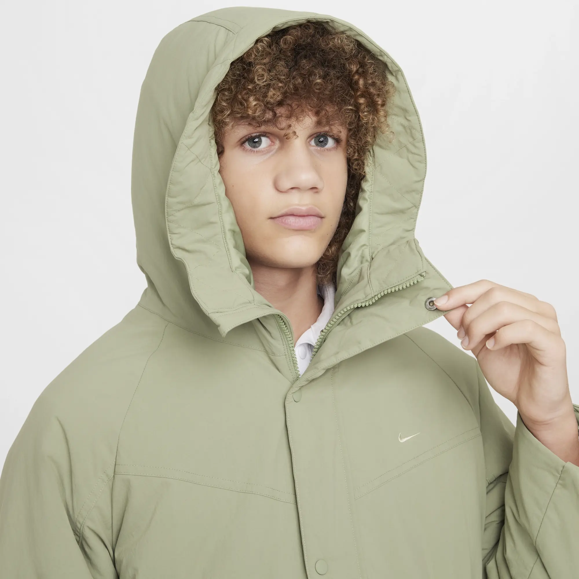 Nike Metro Ground Parka Unisex Jackets - Green