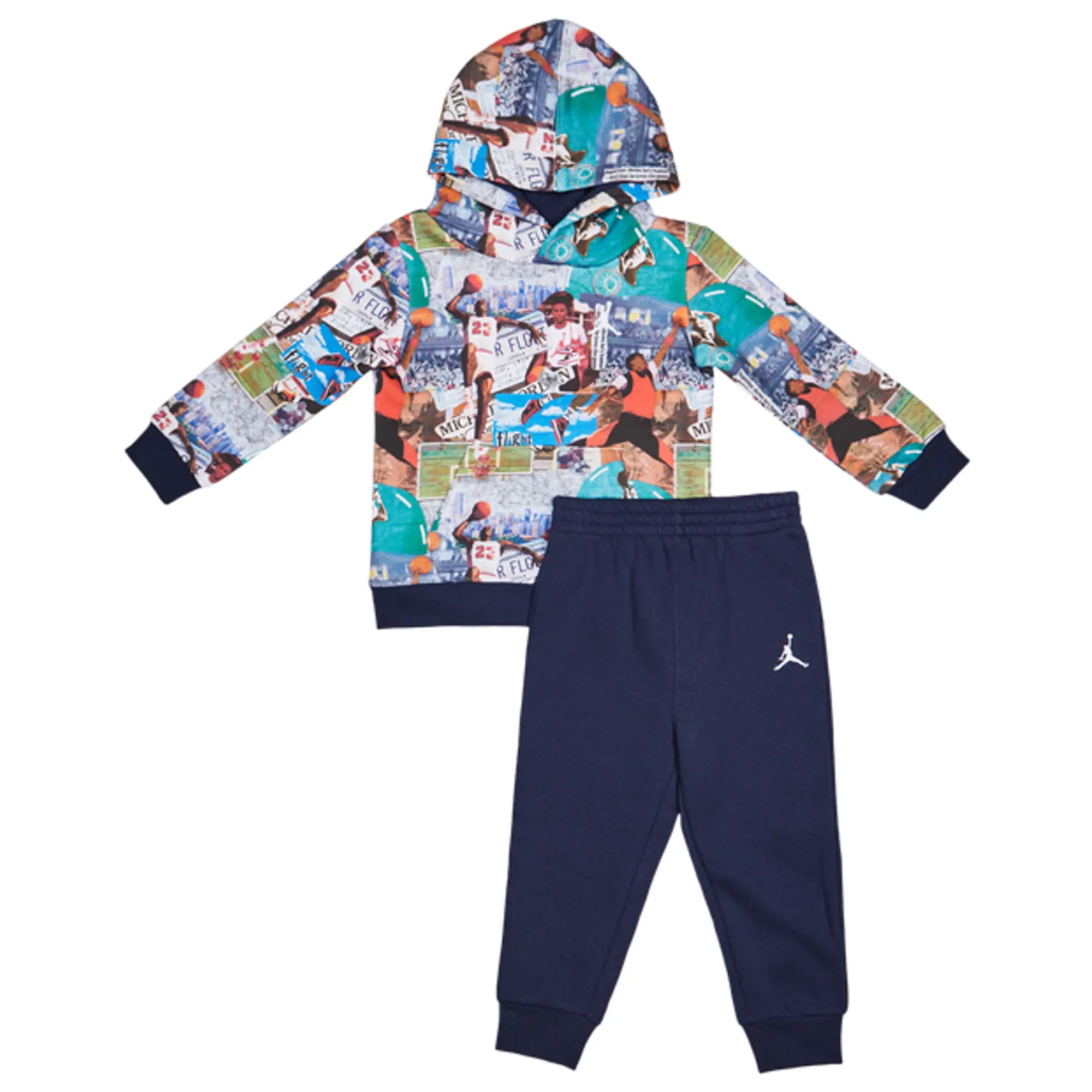 Nike Jordan Jordan Brooklyn Aop Unisex Tracksuits - Blue