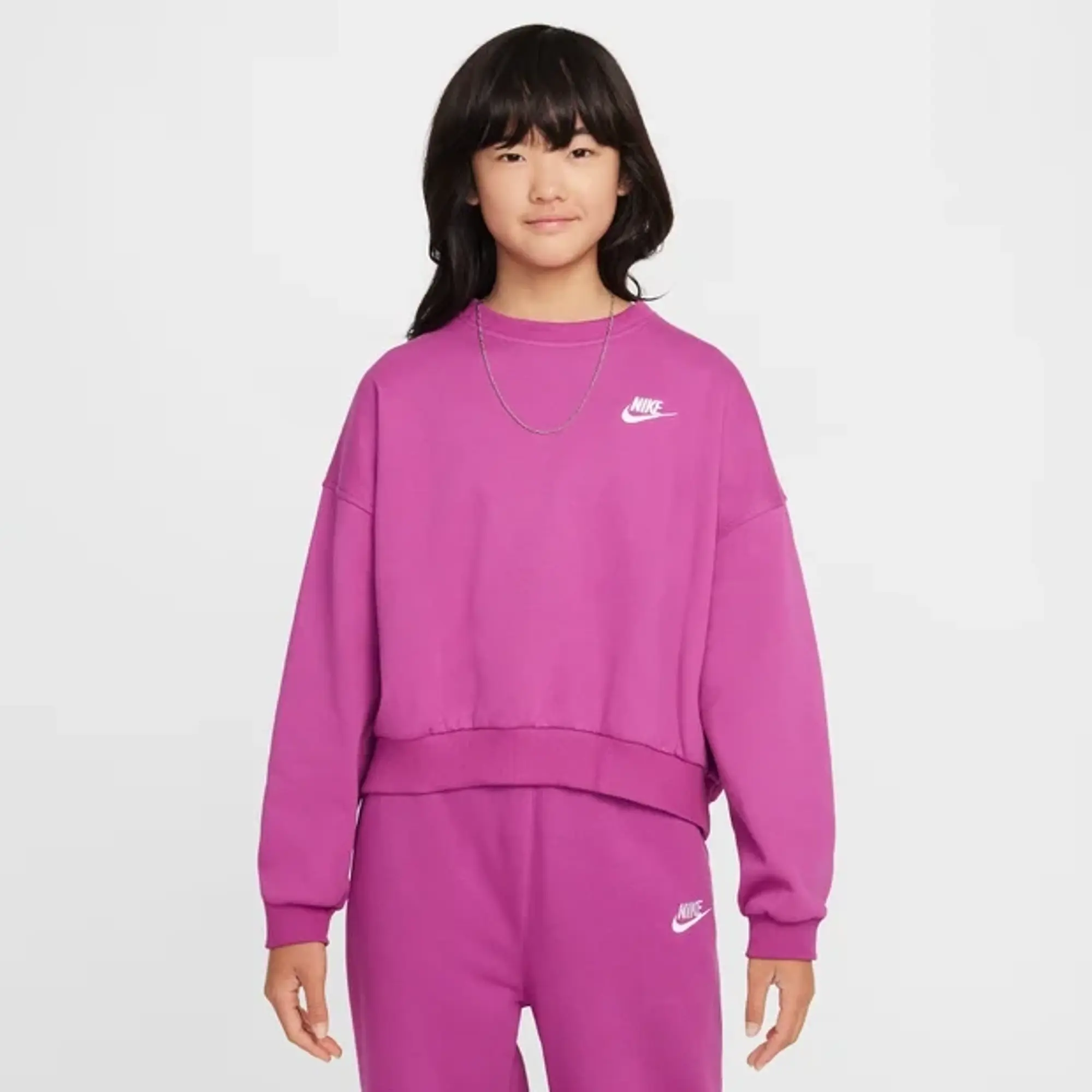 Nike Club Unisex Sweatshirts - Pink