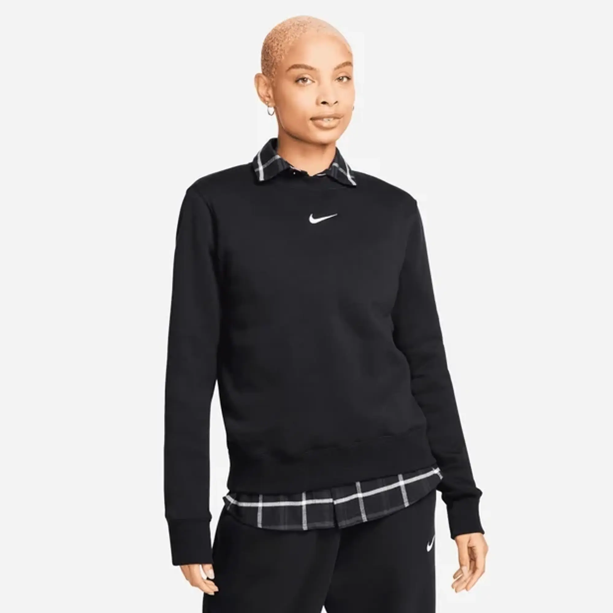 Nike Phoenix Women Sweatshirts - Black