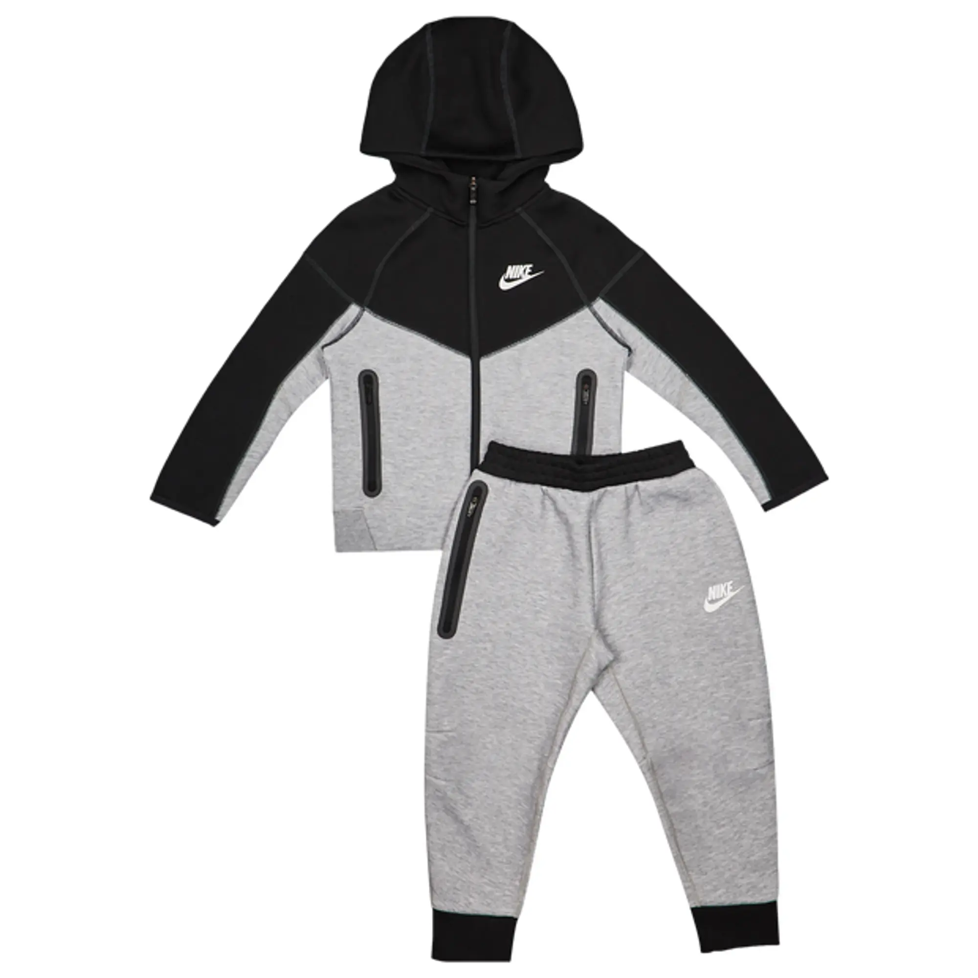 Nike Tech Colorblock Unisex Tracksuits - Grey