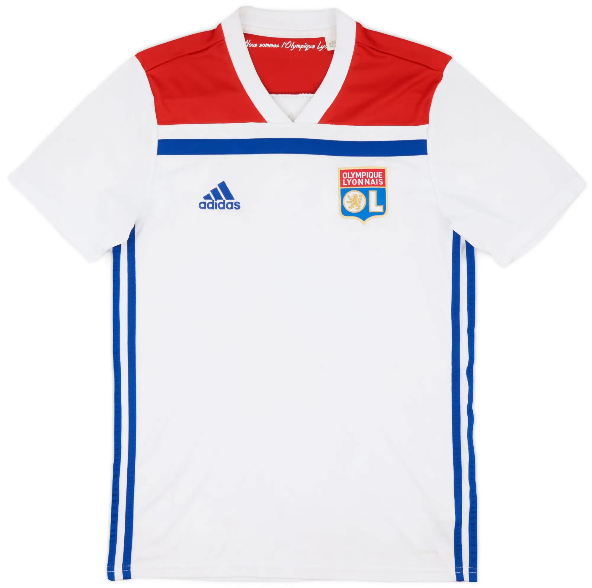 adidas 2018-19 Lyon Home Shirt - 5/10 - (S)