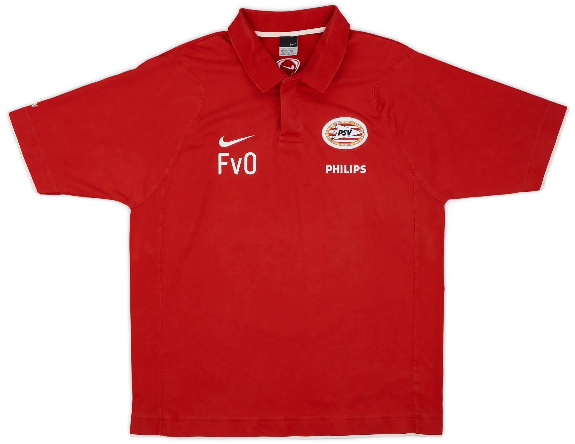 2005-06 PSV Nike Staff Issue Polo Shirt #FvO - 9/10 - (XL)