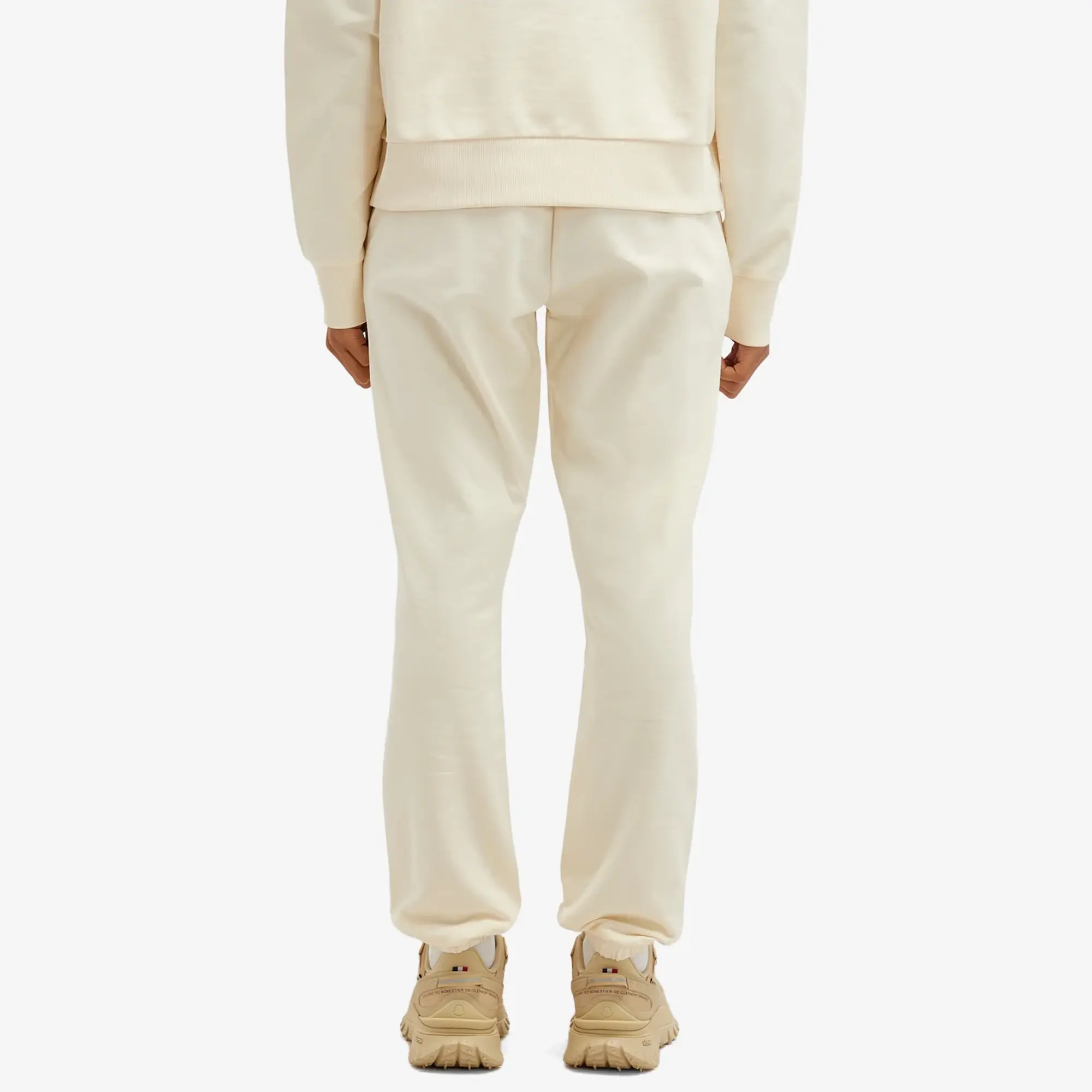 Moncler Women's Logo Sweatpants Off White