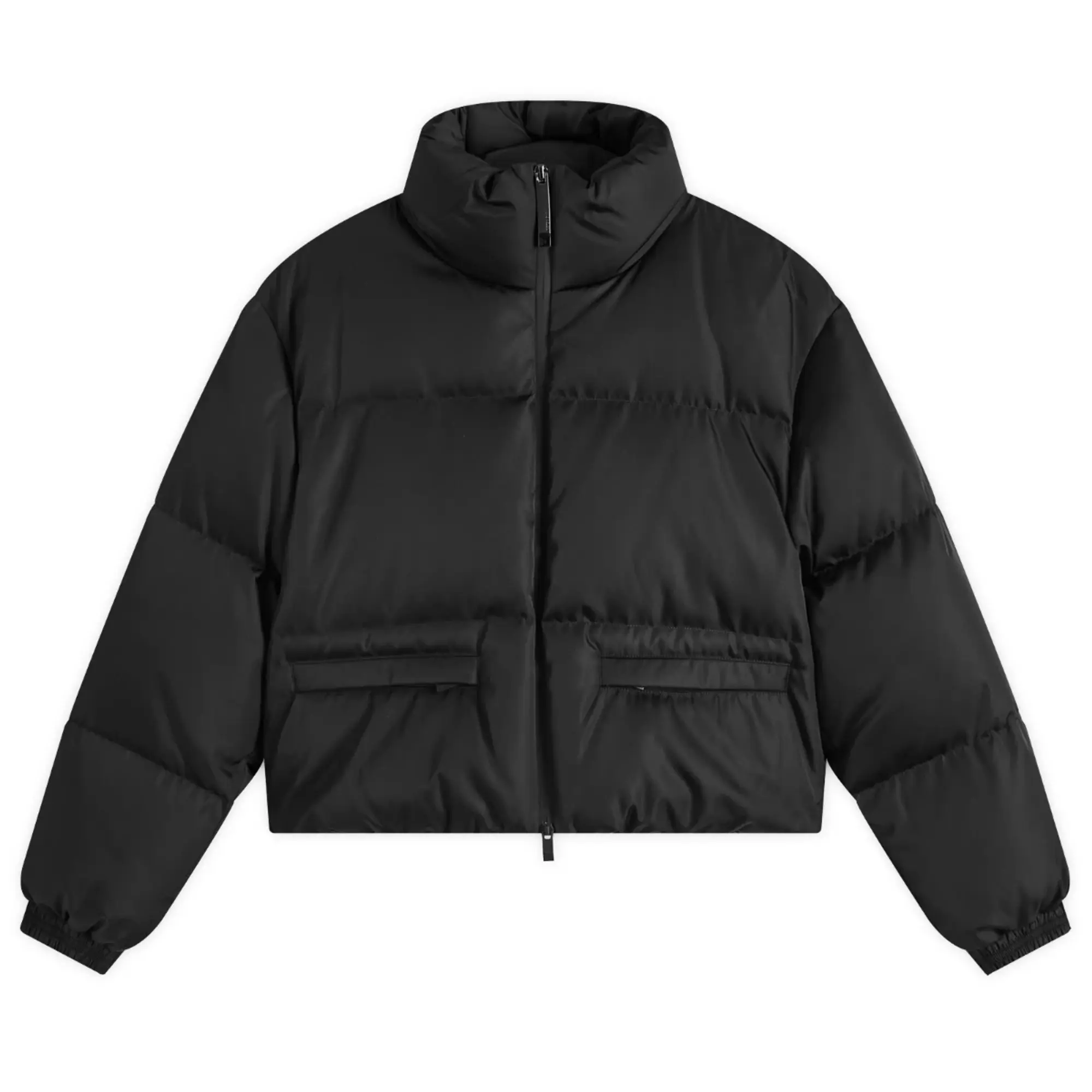 Moncler Women's Vissec Short Padded Jacket Black