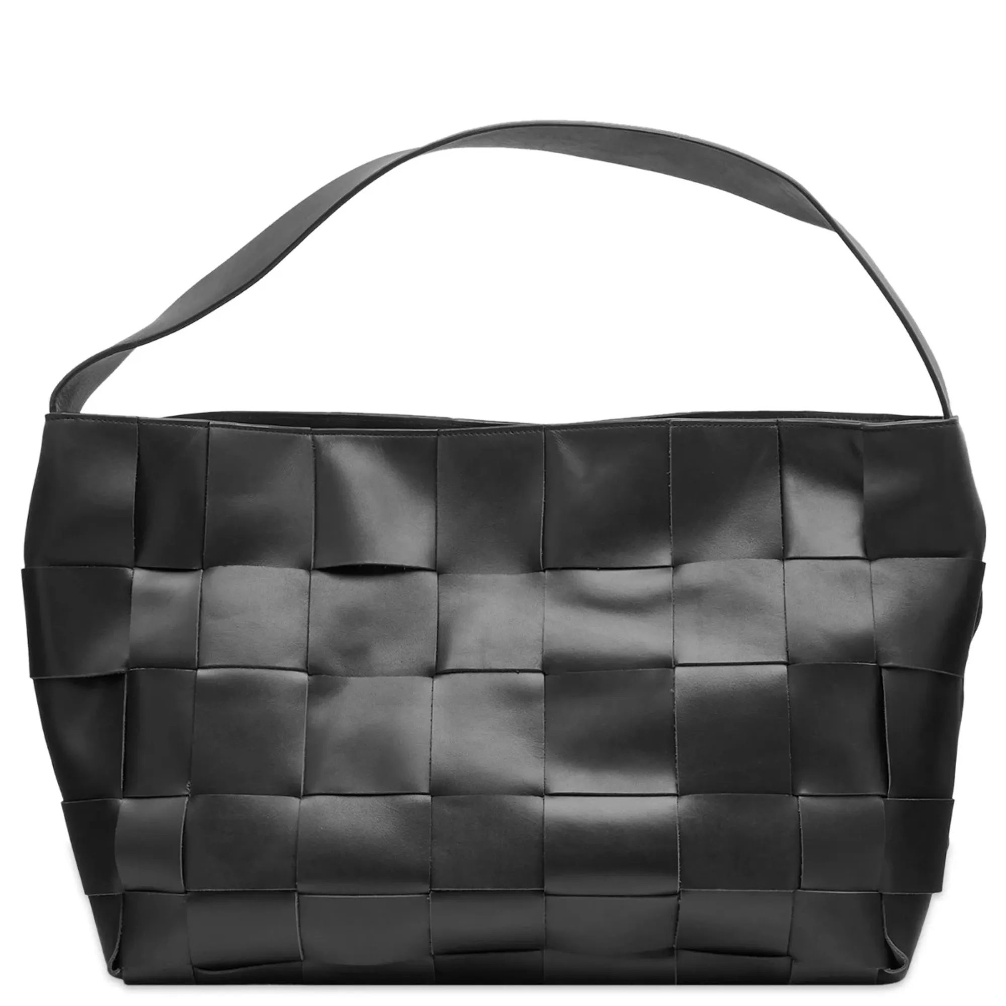 ST. Agni Women's Woven Large Tote Black