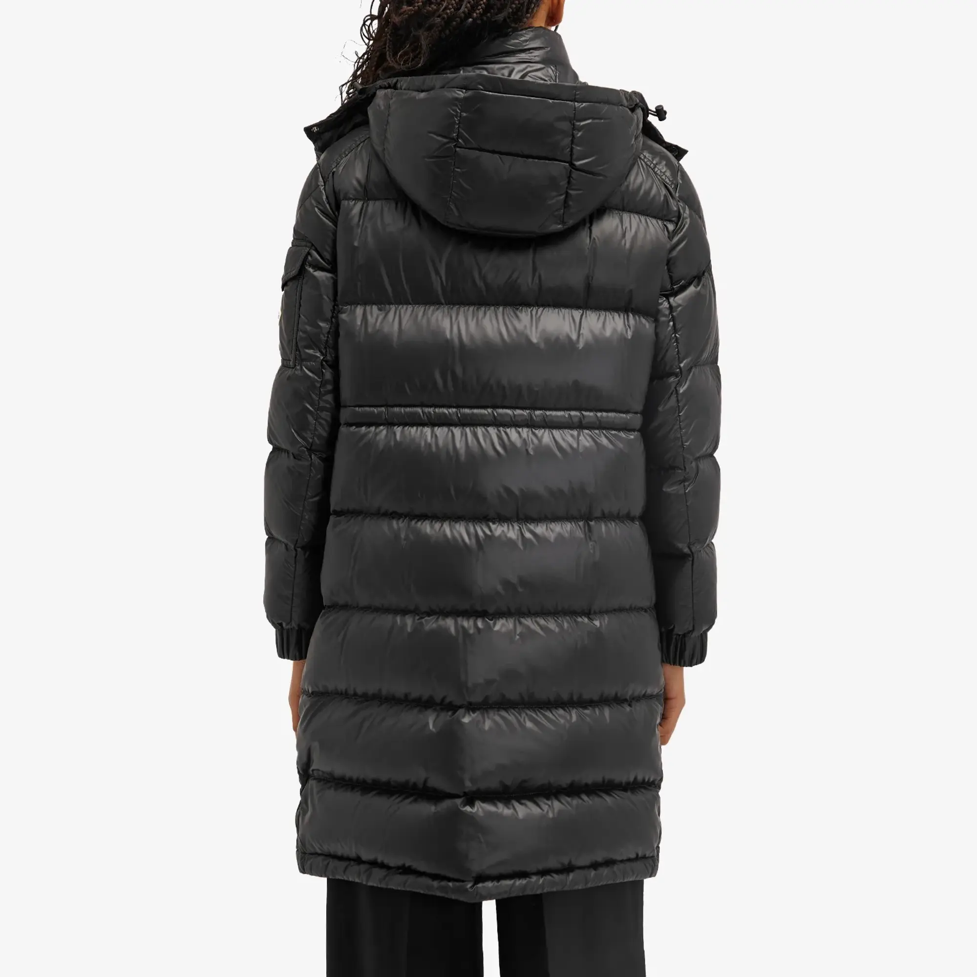 Moncler Women's Meillon Long Padded Jacket Black