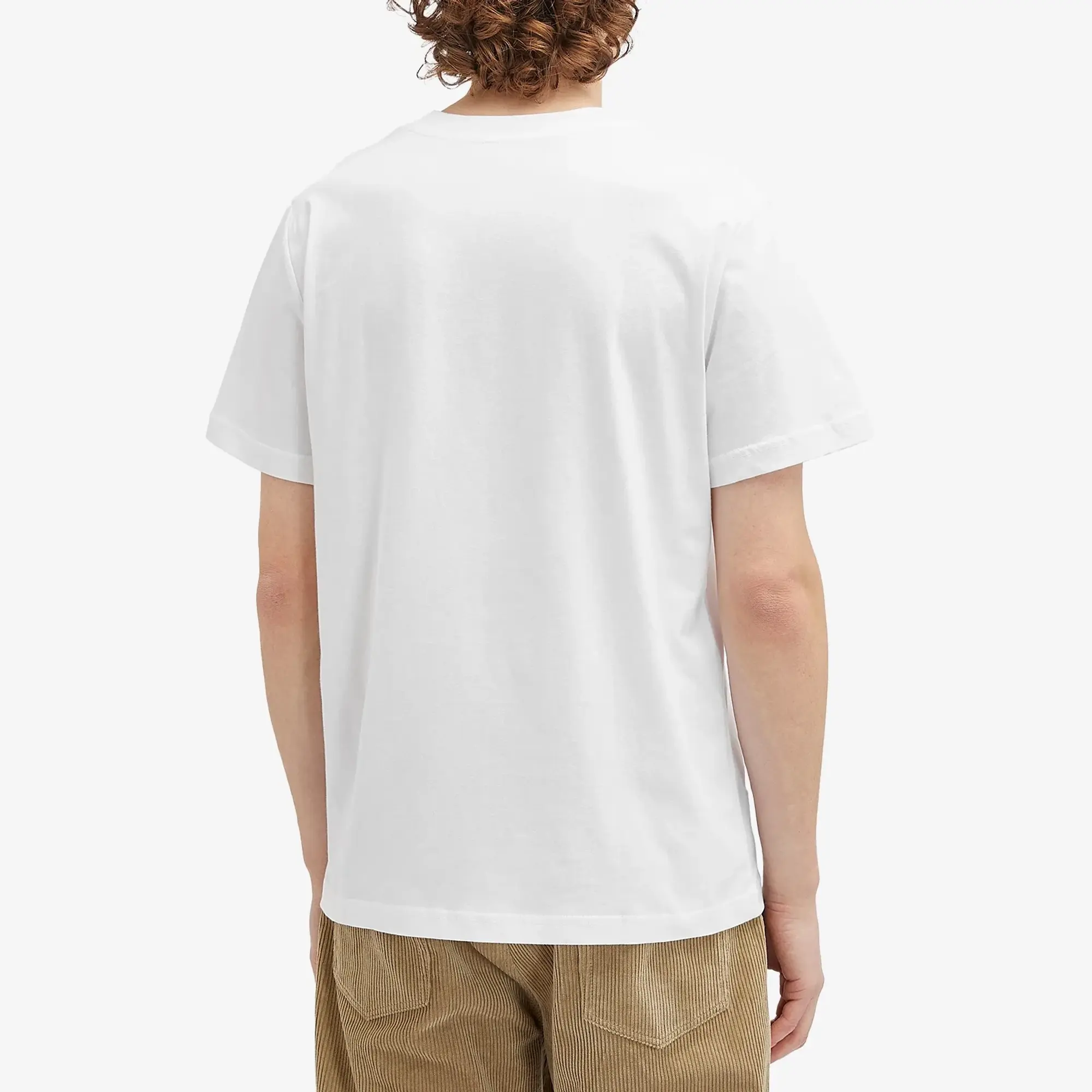 A.P.C. Men's VPC Logo T-Shirt White/Dark Navy