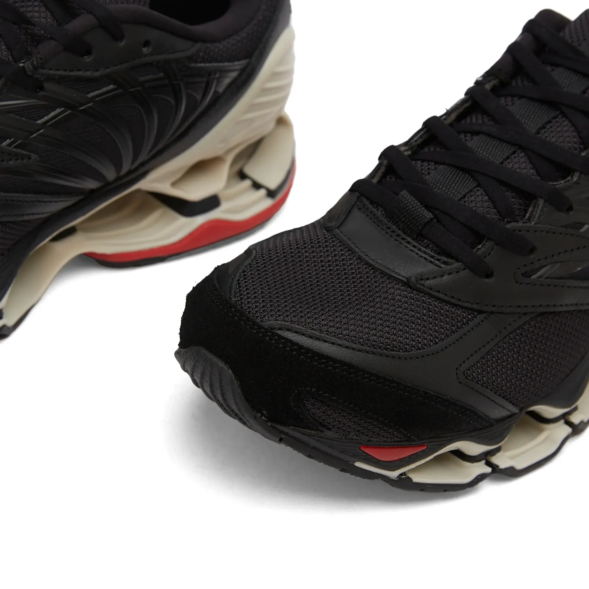 Mizuno Wave Prophecy LS Graphpaper Black/Ivory/Red